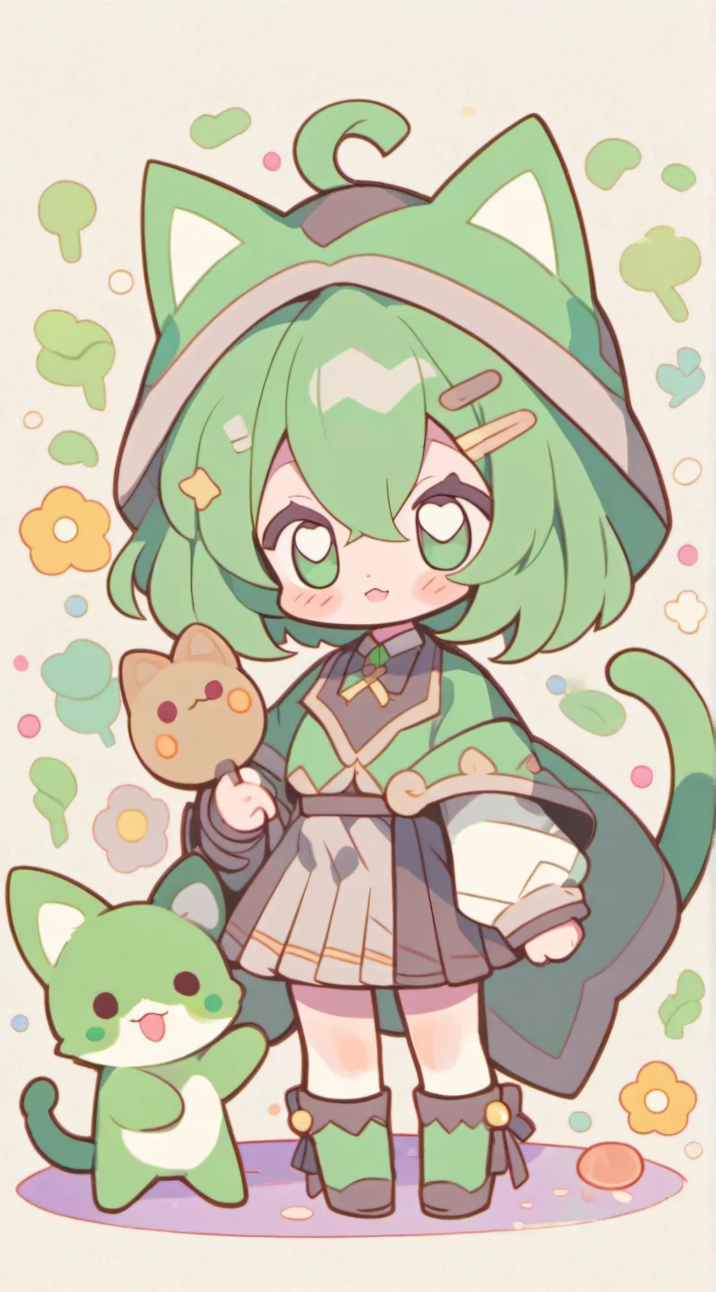 ai character: Evolutions background