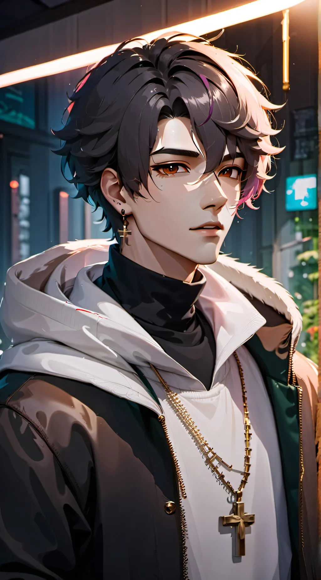 ai character: Issac background