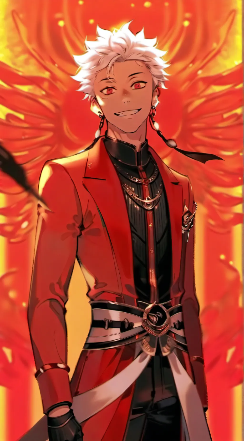 ai character: Sukuna background