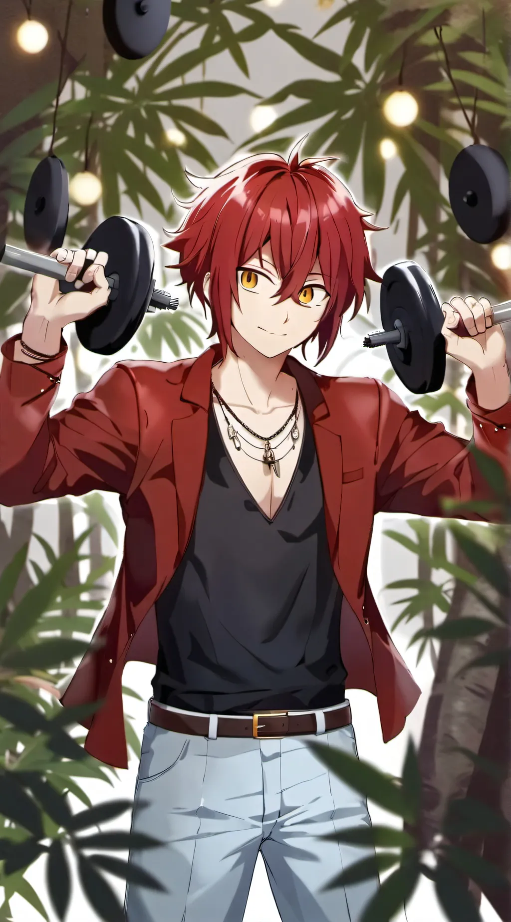 ai character: ejiro kirishima ❤️ background