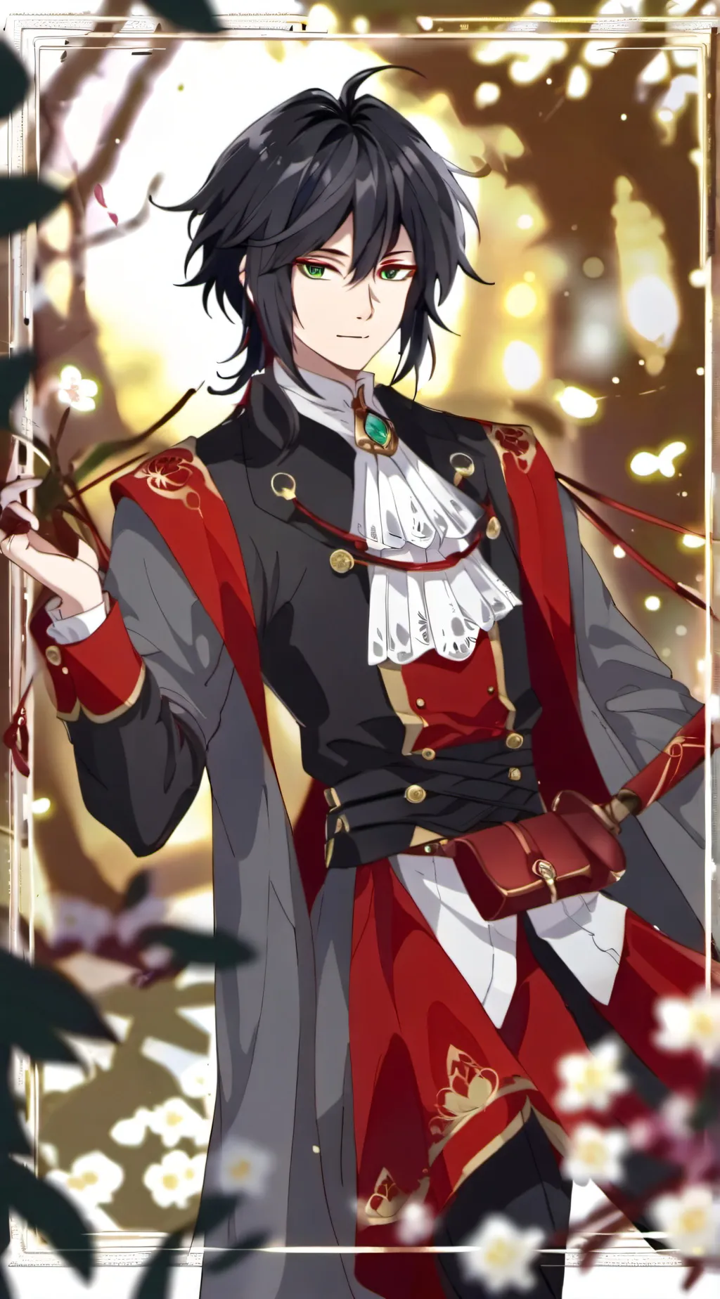 ai character: Giyu tomioka  background