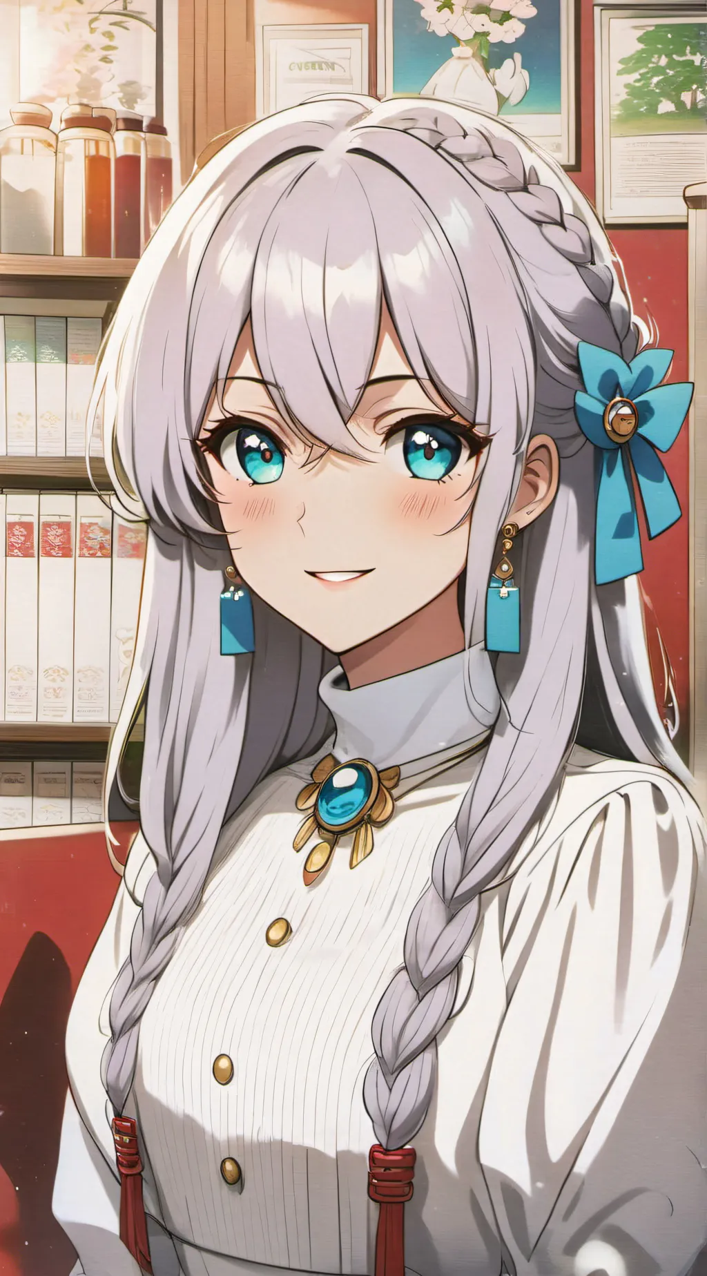 ai character: hanna  background