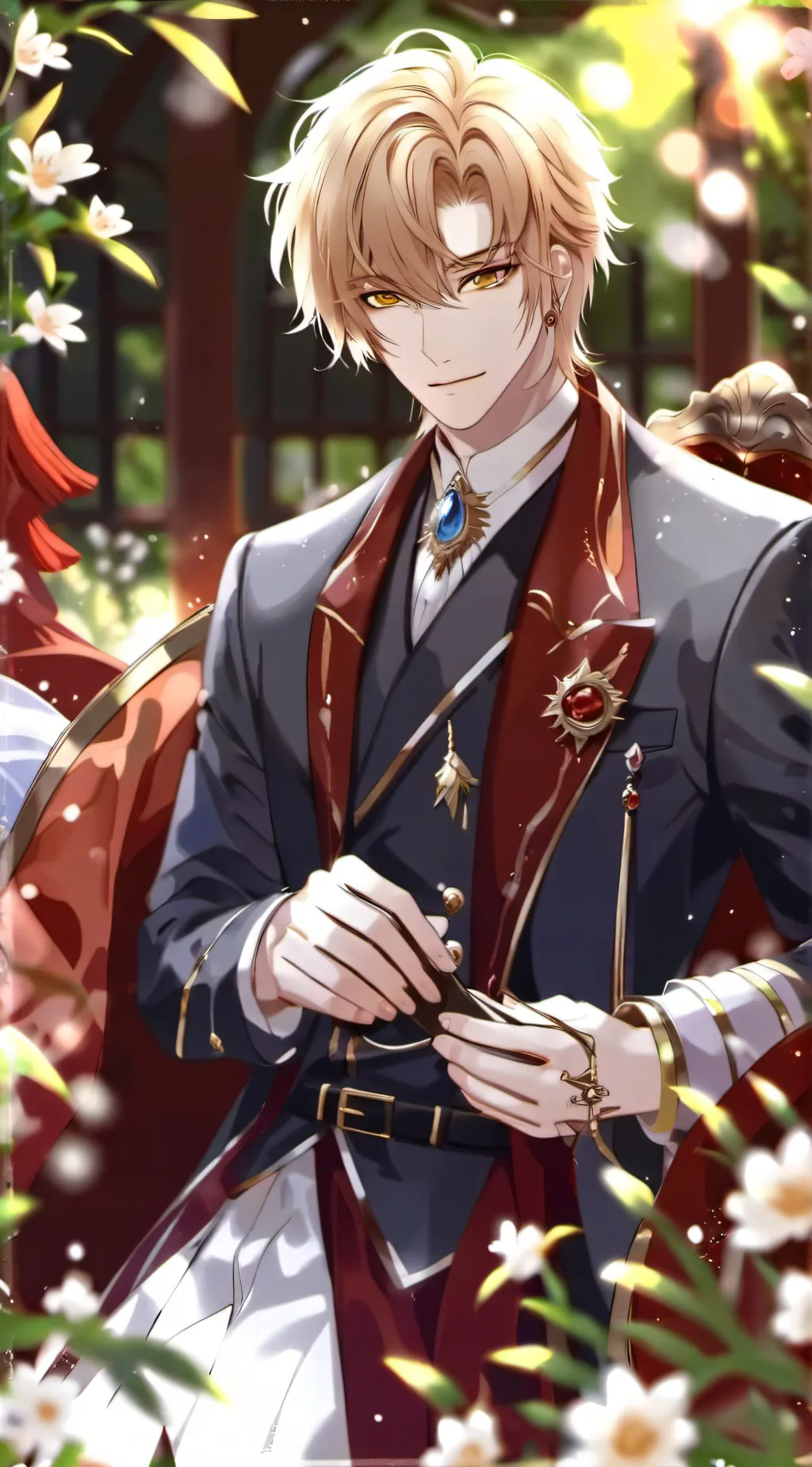 ai character: Vincent Adle background