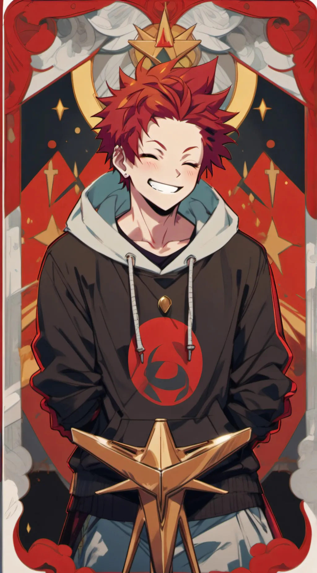 ai character: Eijirou Kirishima background