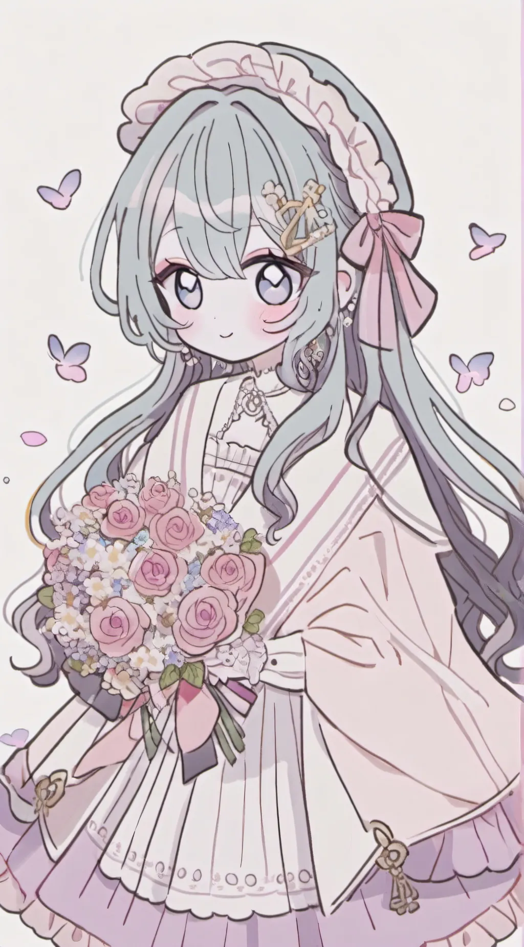 ai character: mika Hatsune background