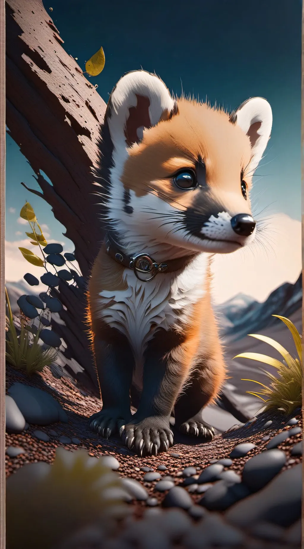 ai character: lost background