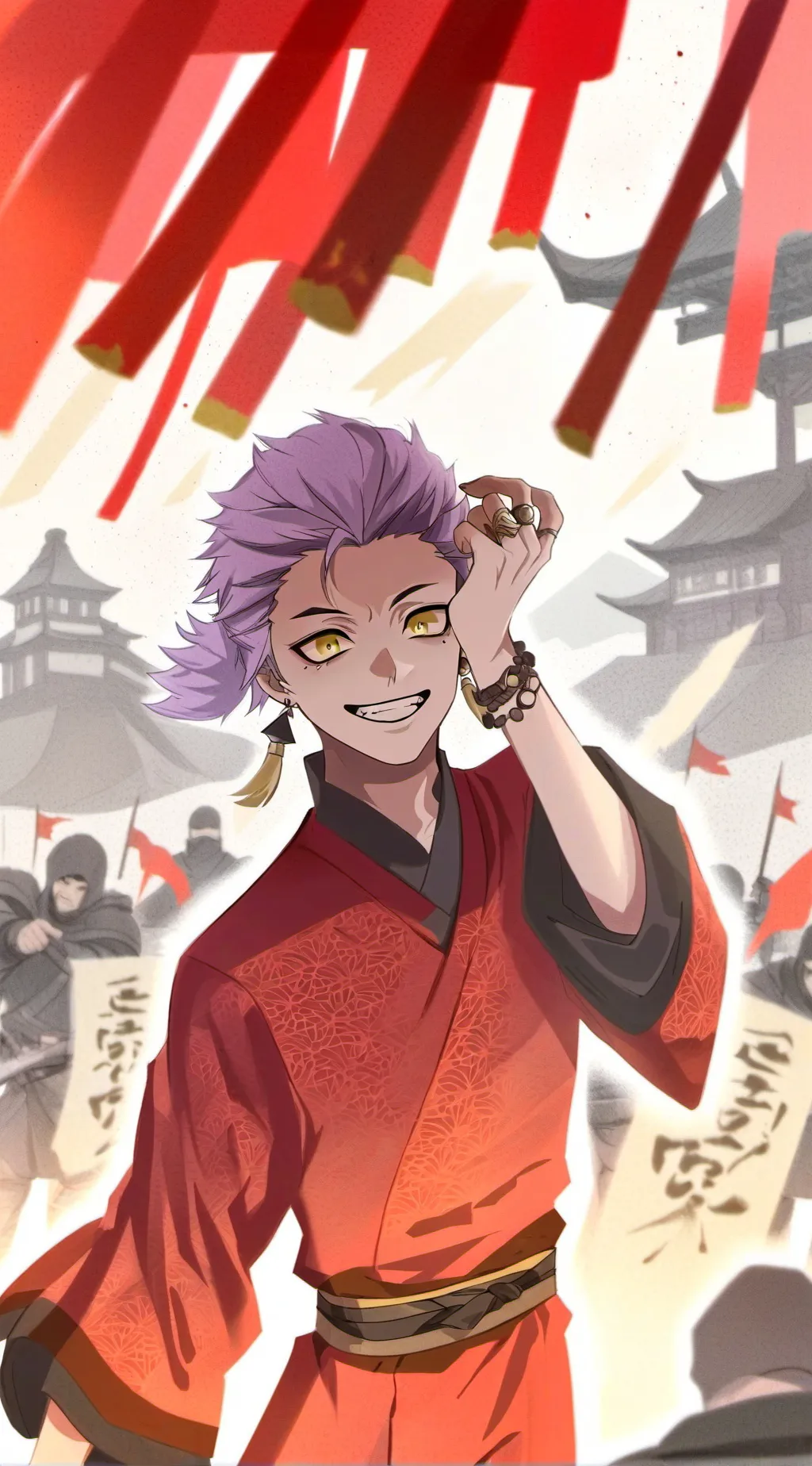 ai character: Sukuna younger background