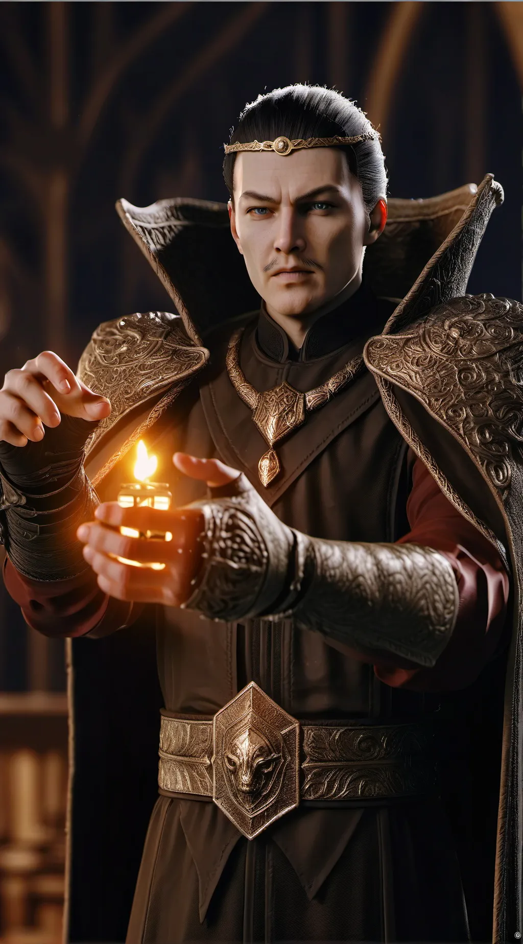 ai character: xenon  background