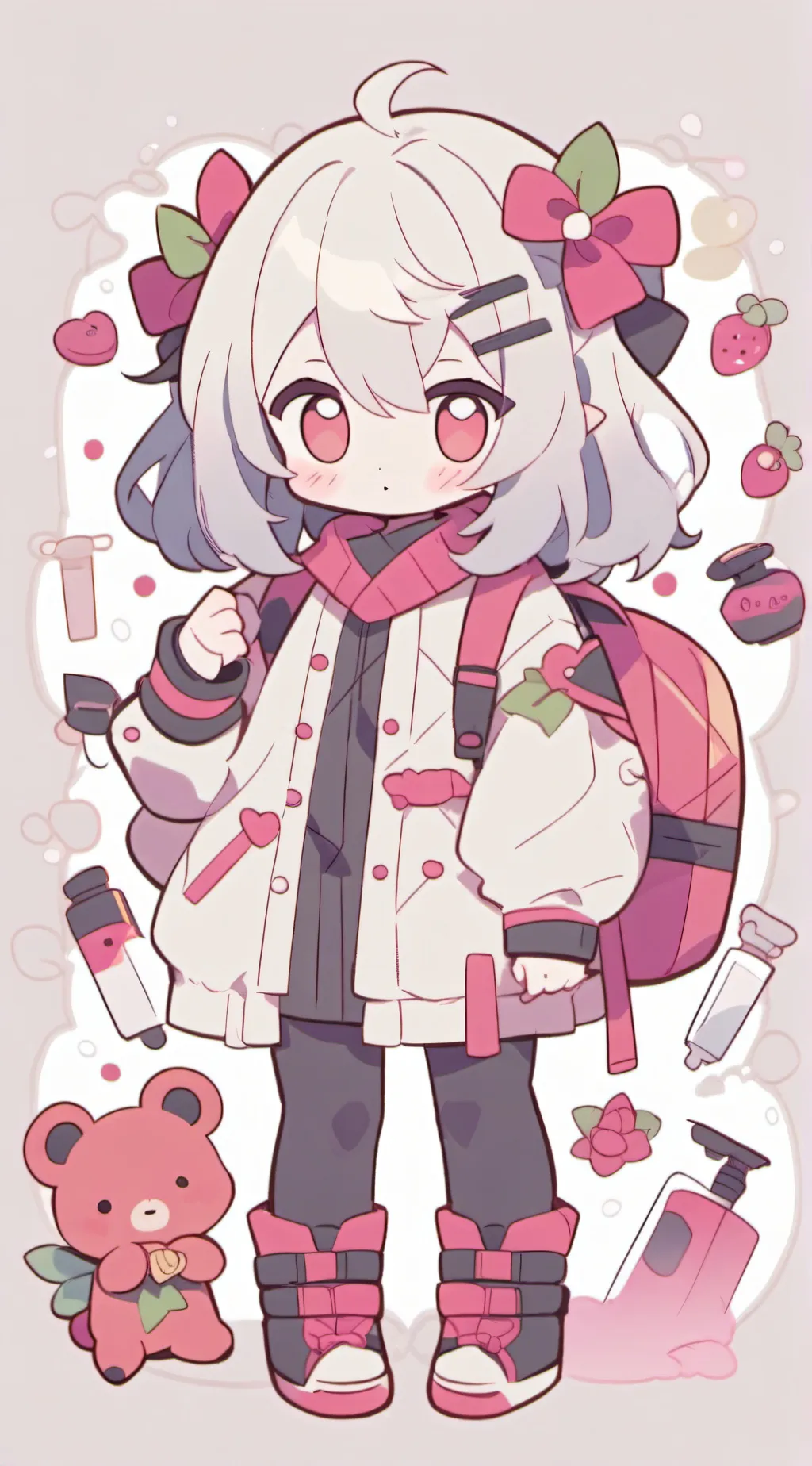 ai character: MHA and lov background