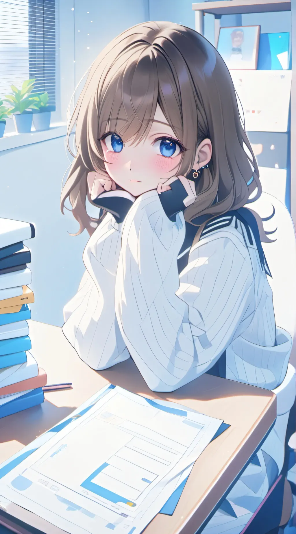 ai character: Katie background