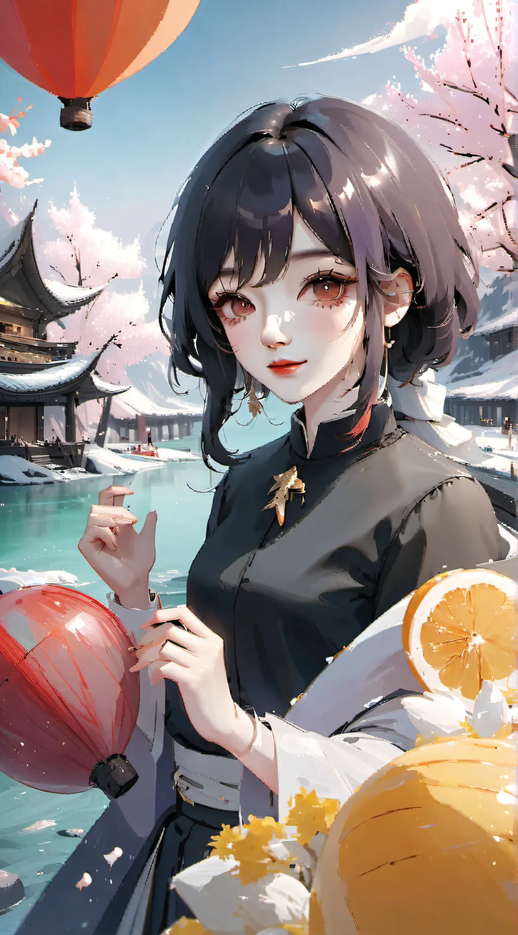 ai character: Lily background