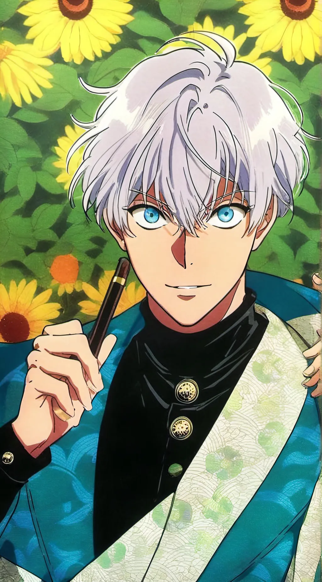 ai character: Satoru Gojo background