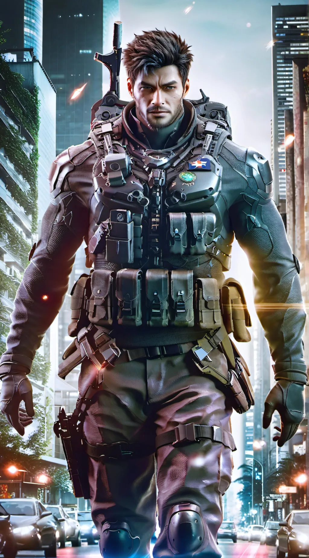 ai character: Anti furry background