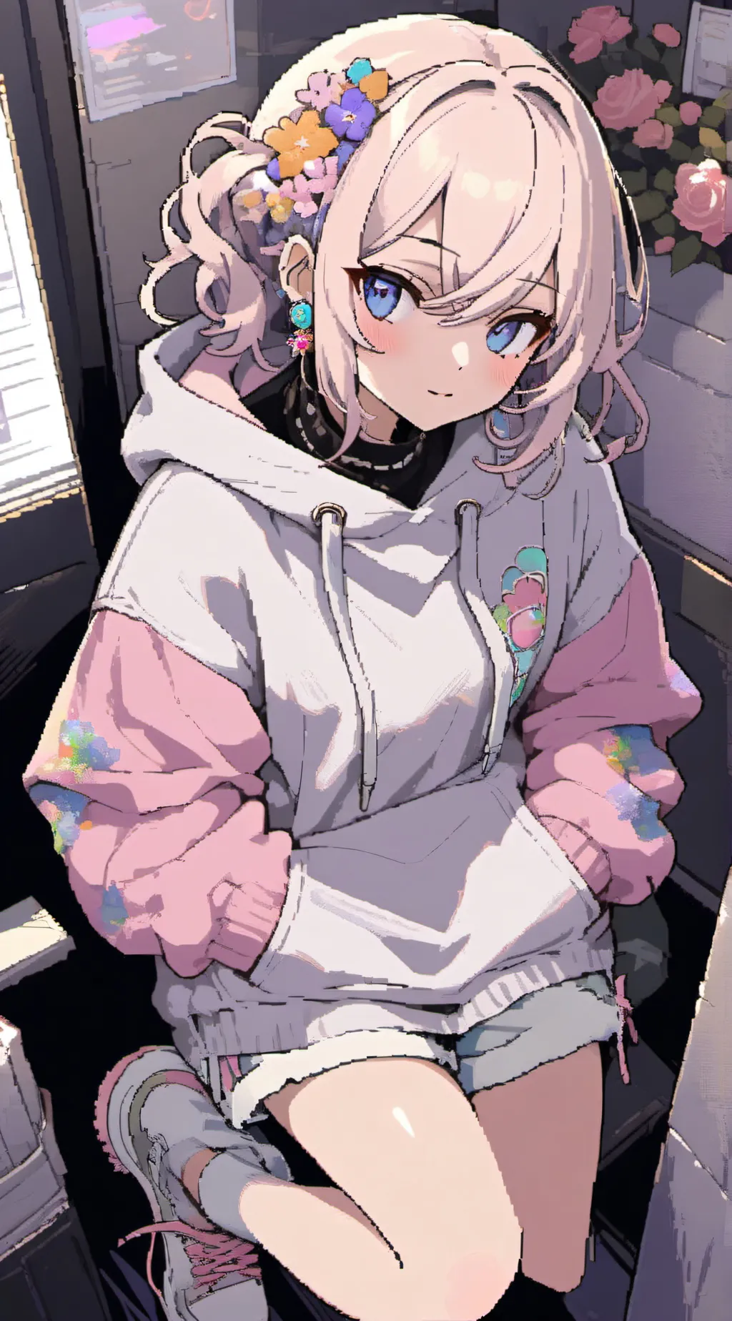 ai character: -| Katie |- background