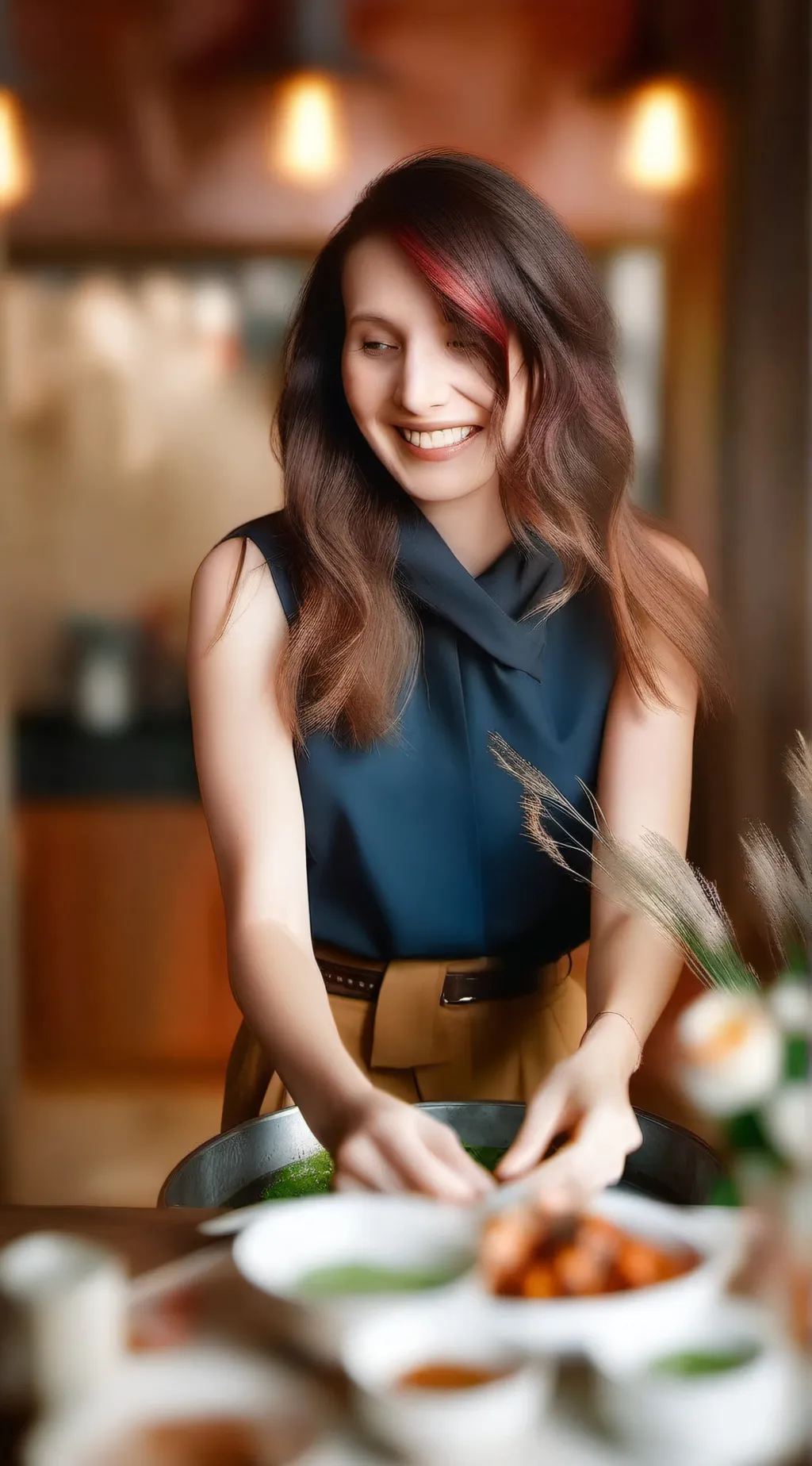 ai character: Karen  background