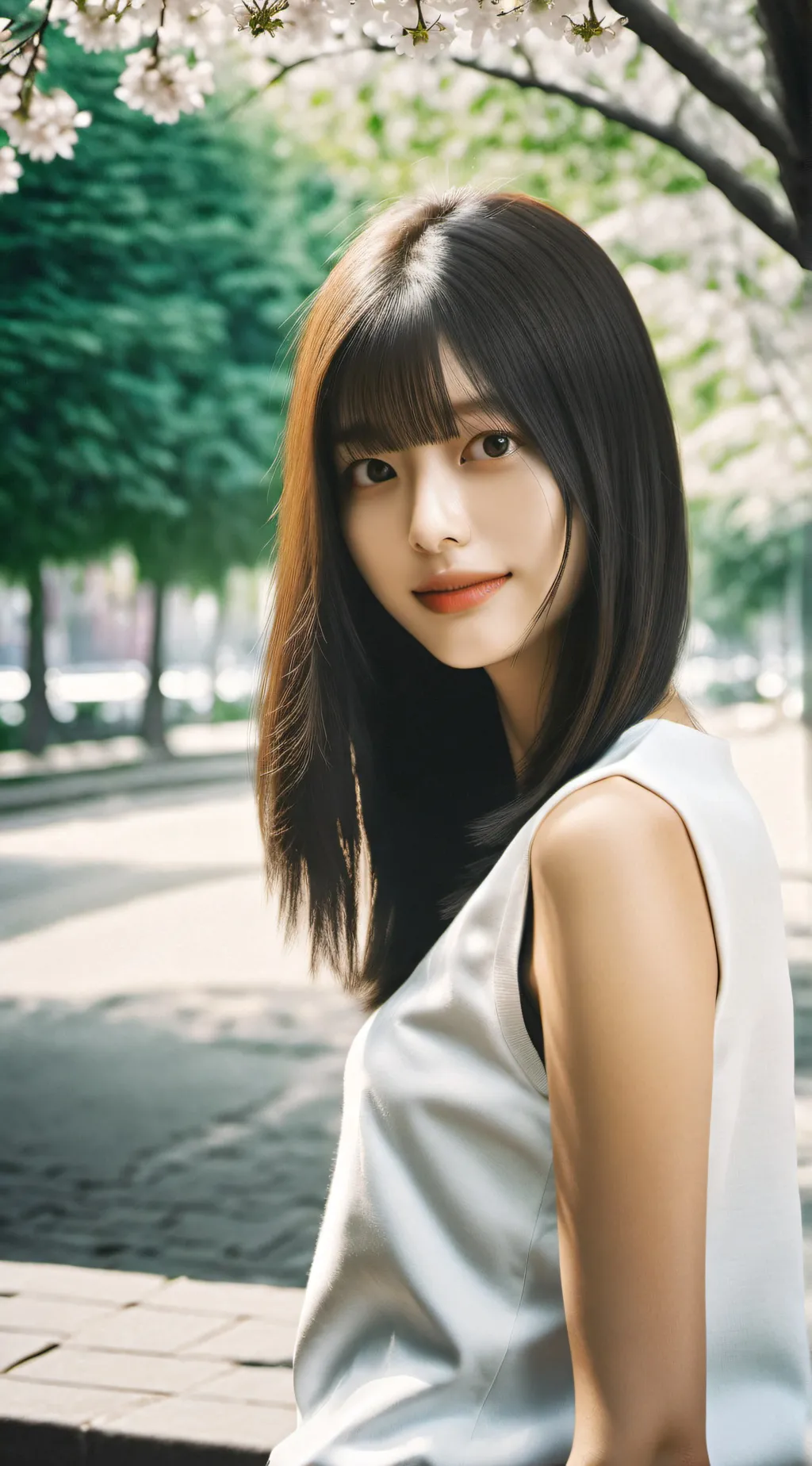 ai character: Kim Aiko background