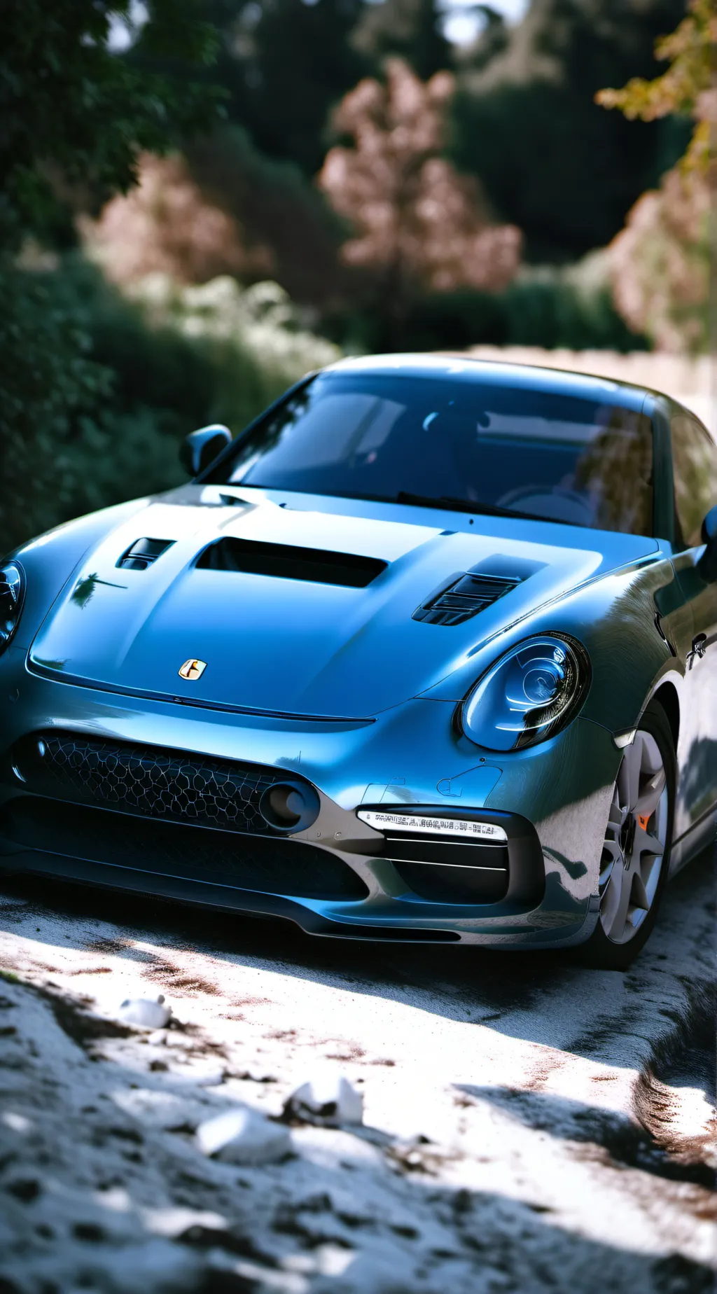 ai character: car car car car background