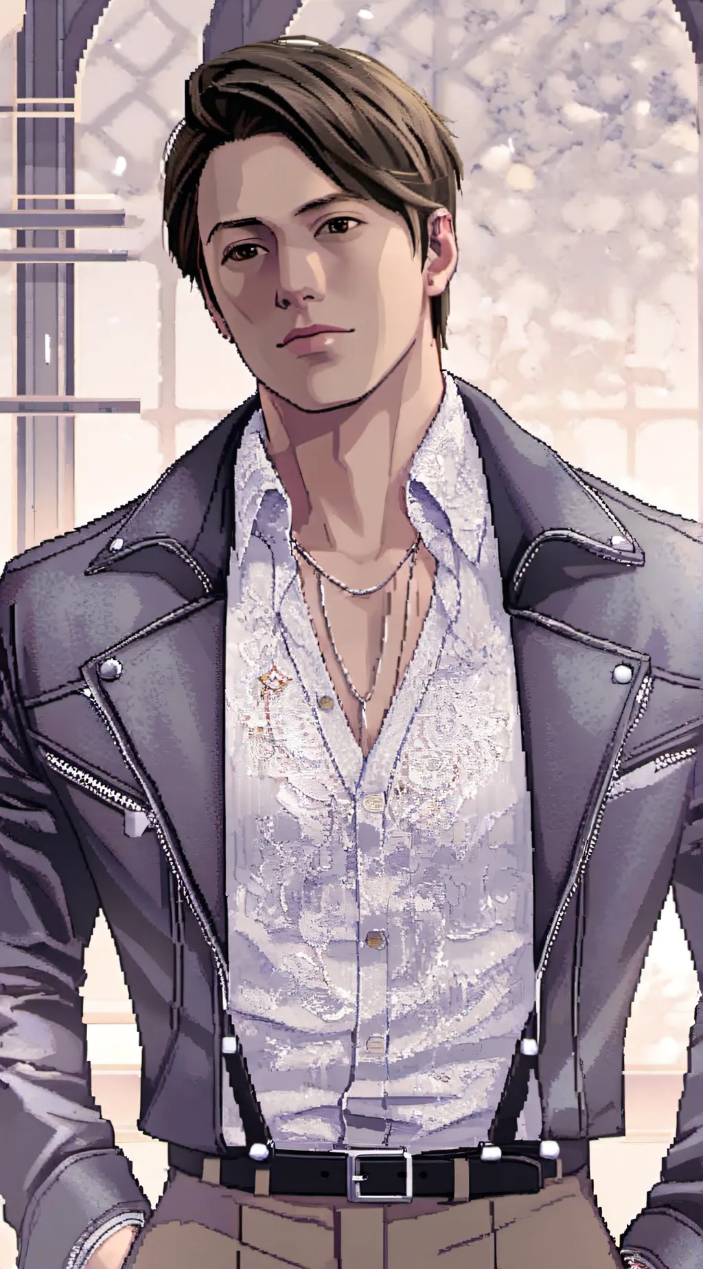 ai character: Oliver background