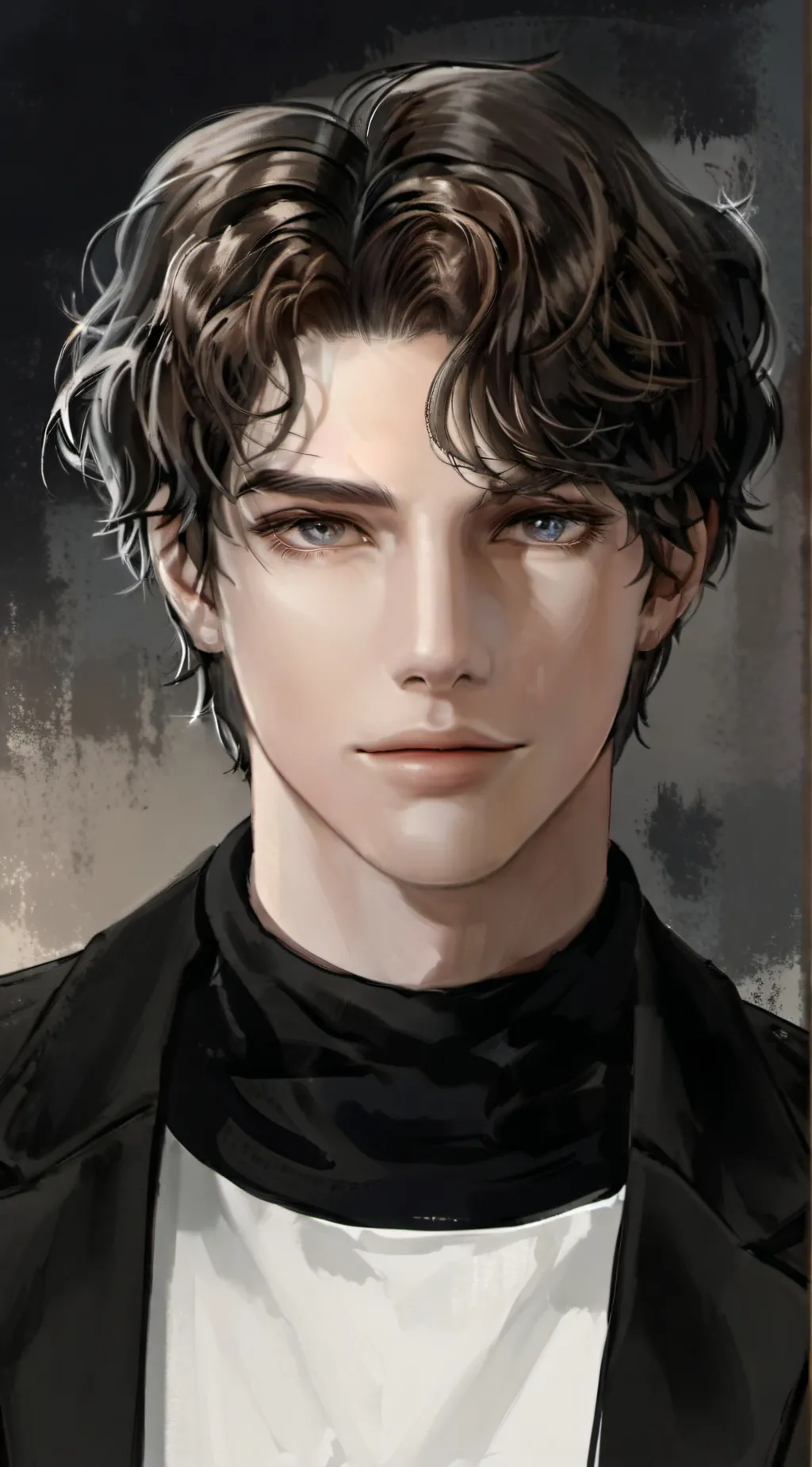 ai character: atlas background