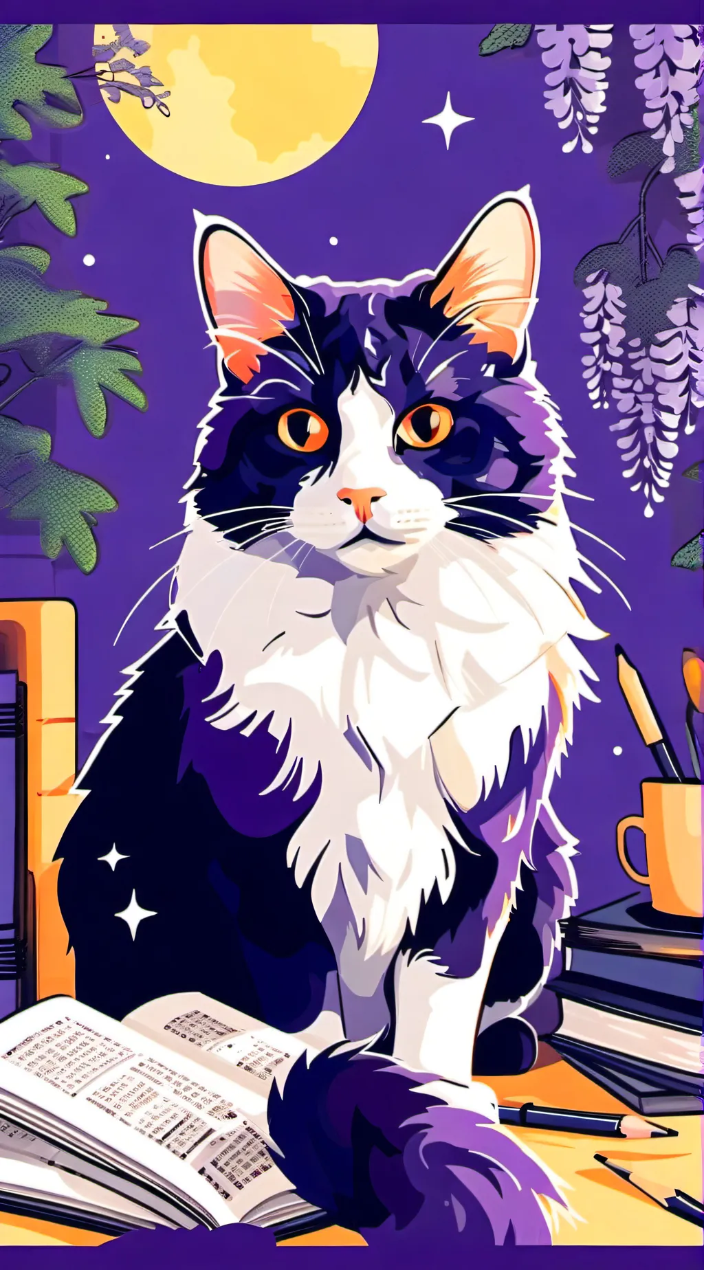 ai character: catnap x dogday background