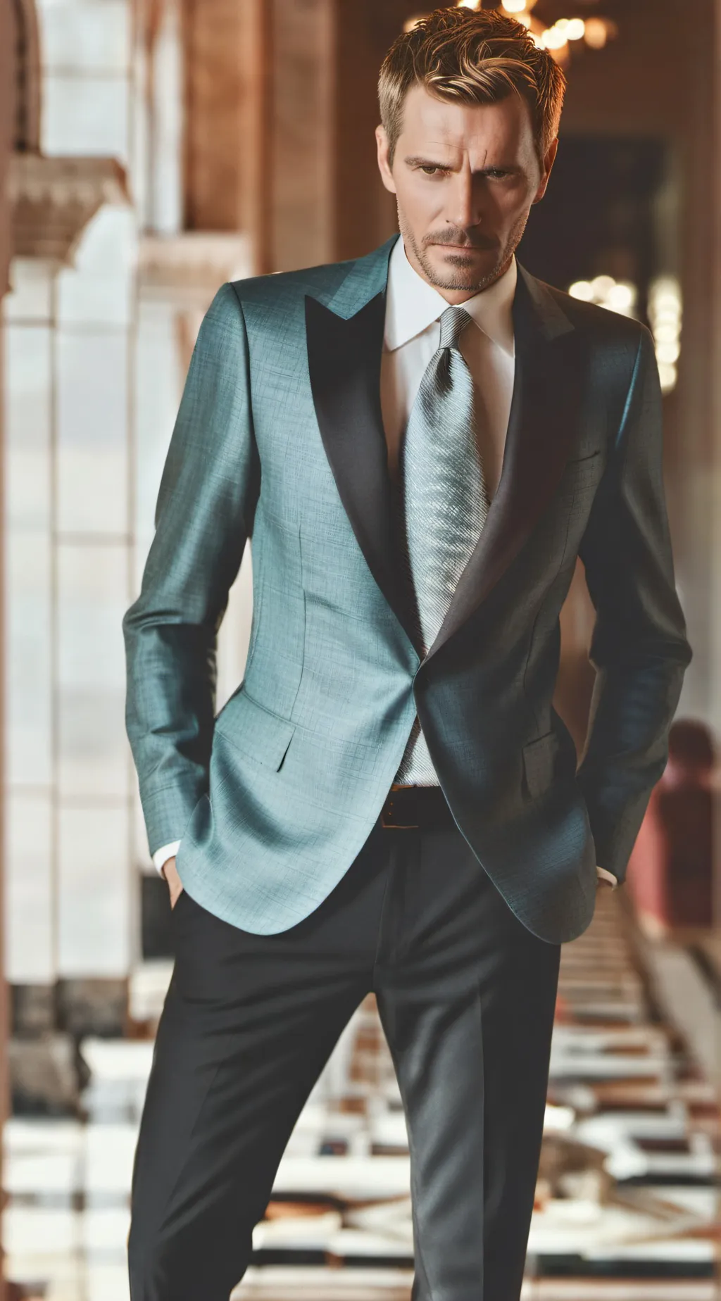 ai character: John Constantine  background