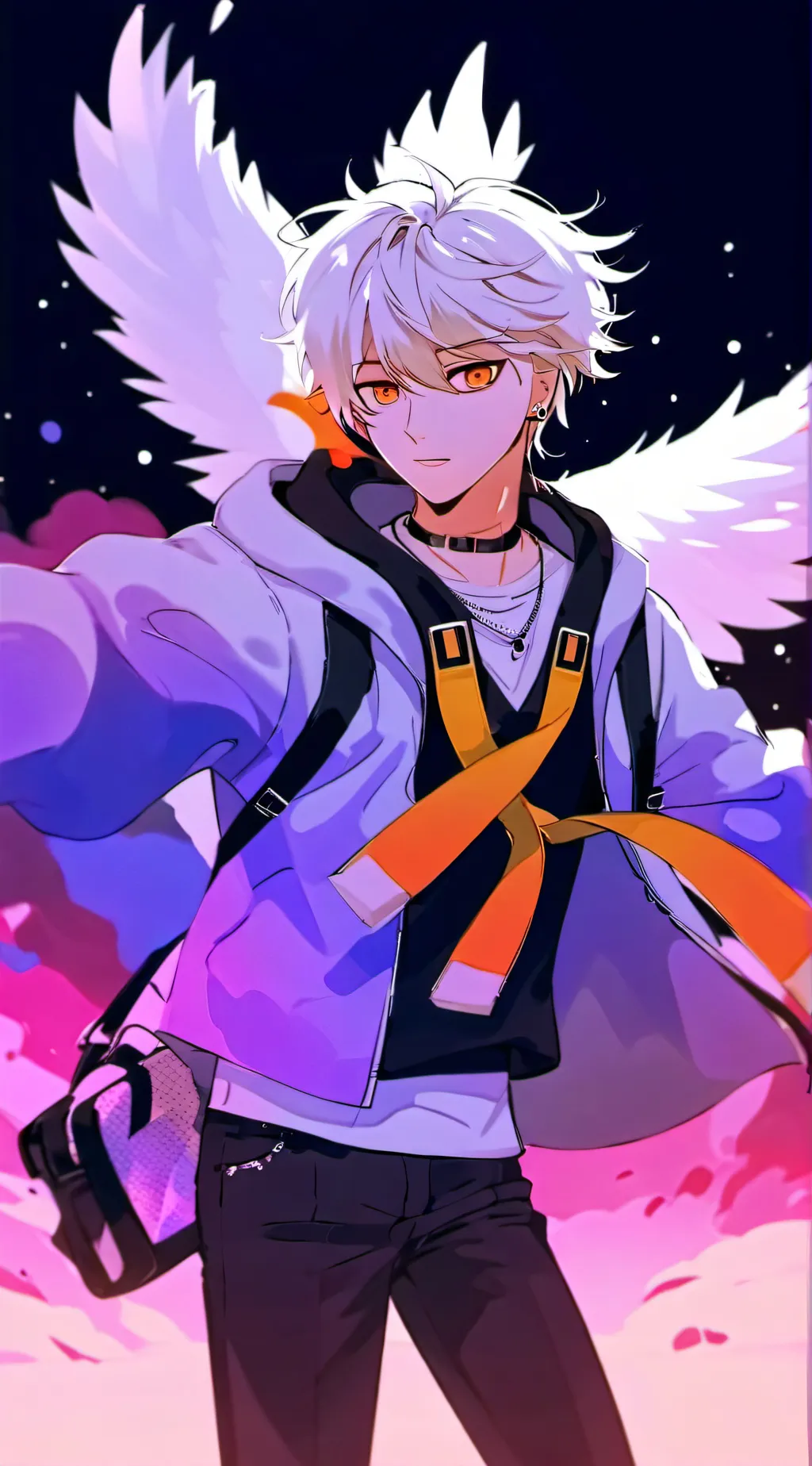 ai character: gojo background