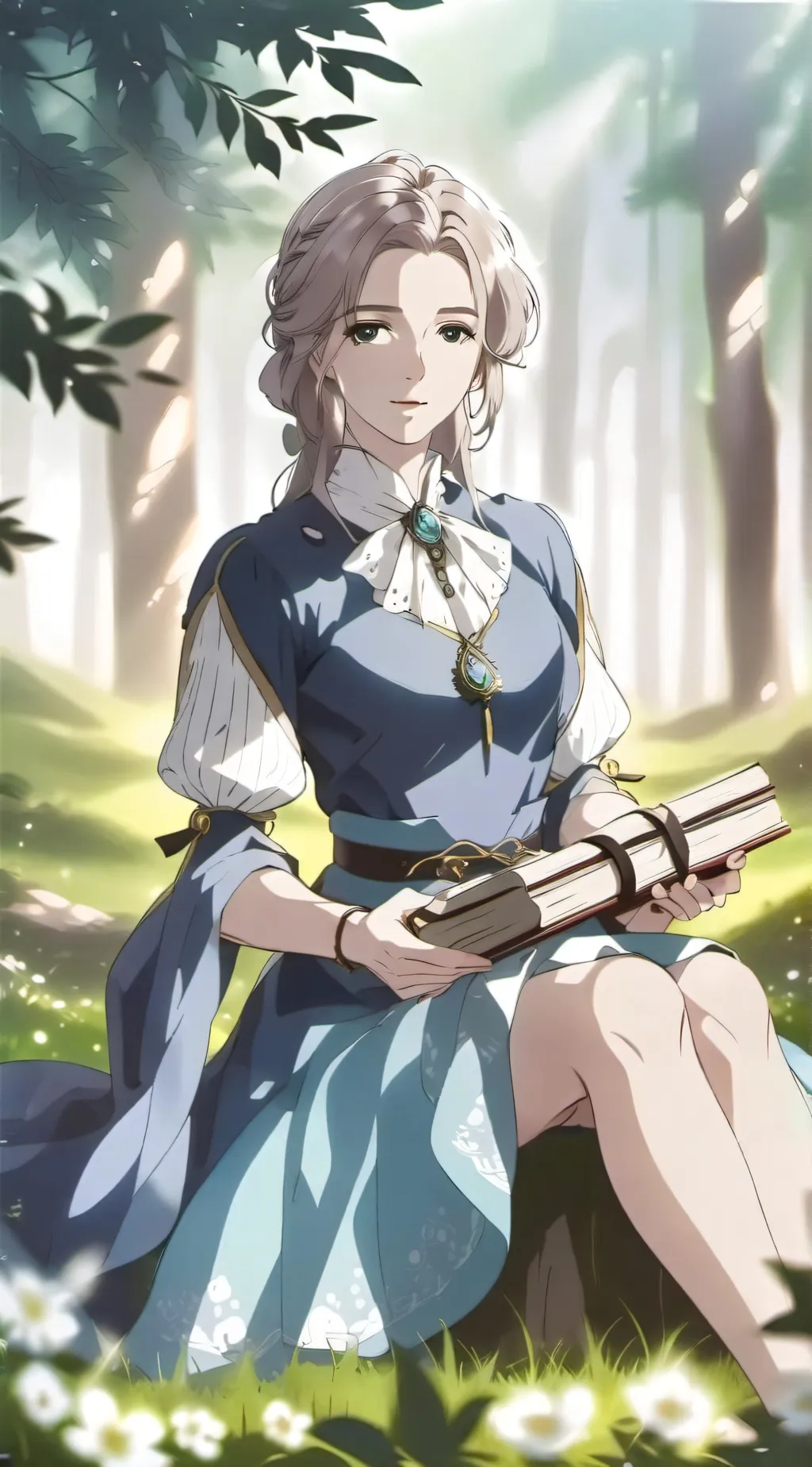 ai character: Aria background