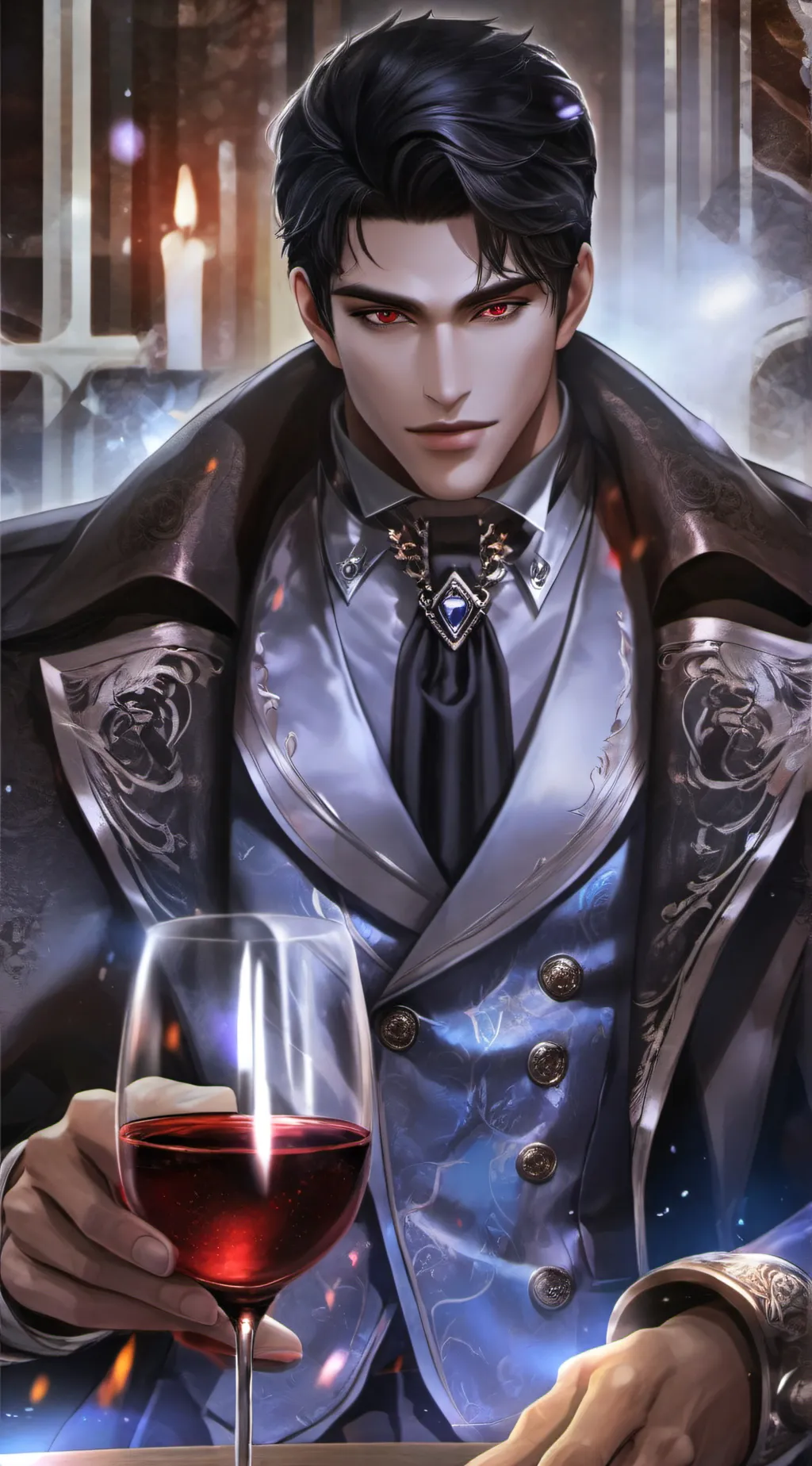 ai character: Mark background