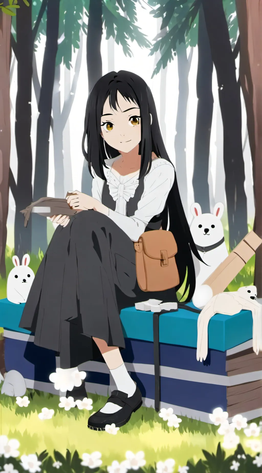 ai character: Heather  background