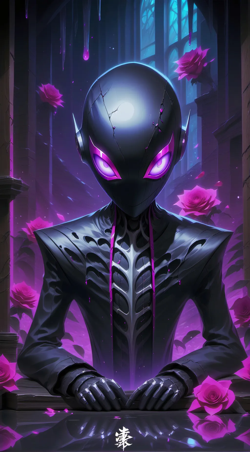 ai character: Unknown Monster background