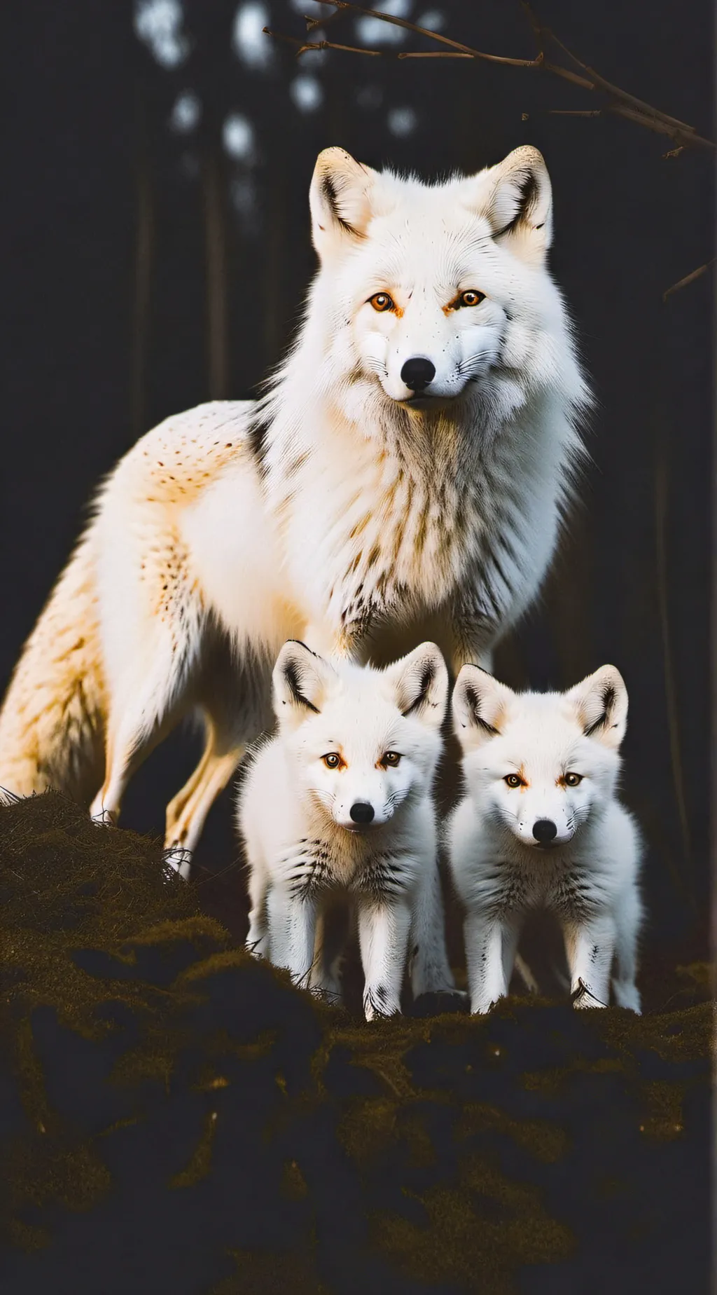 ai character: luna background