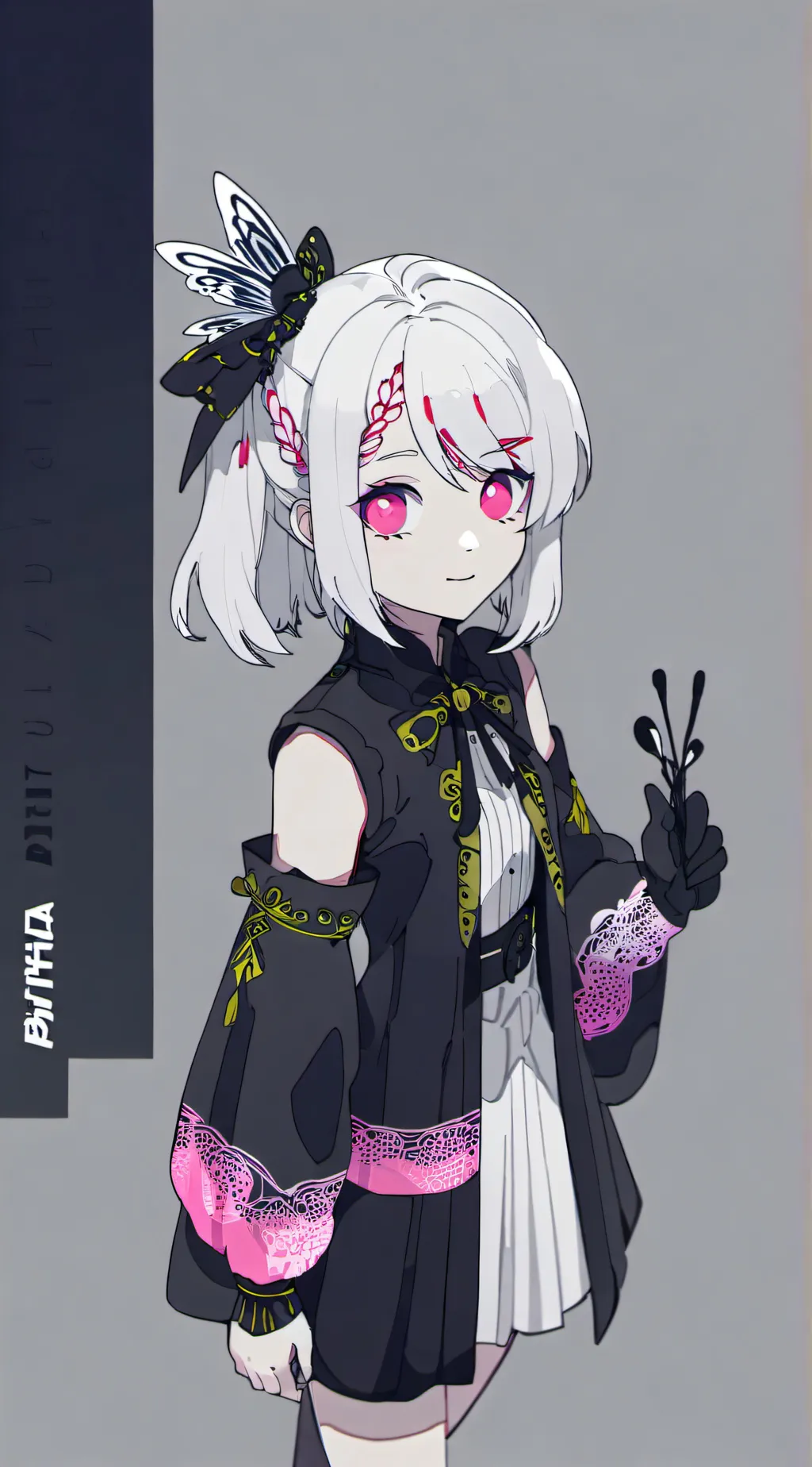 ai character: HH X MHA background