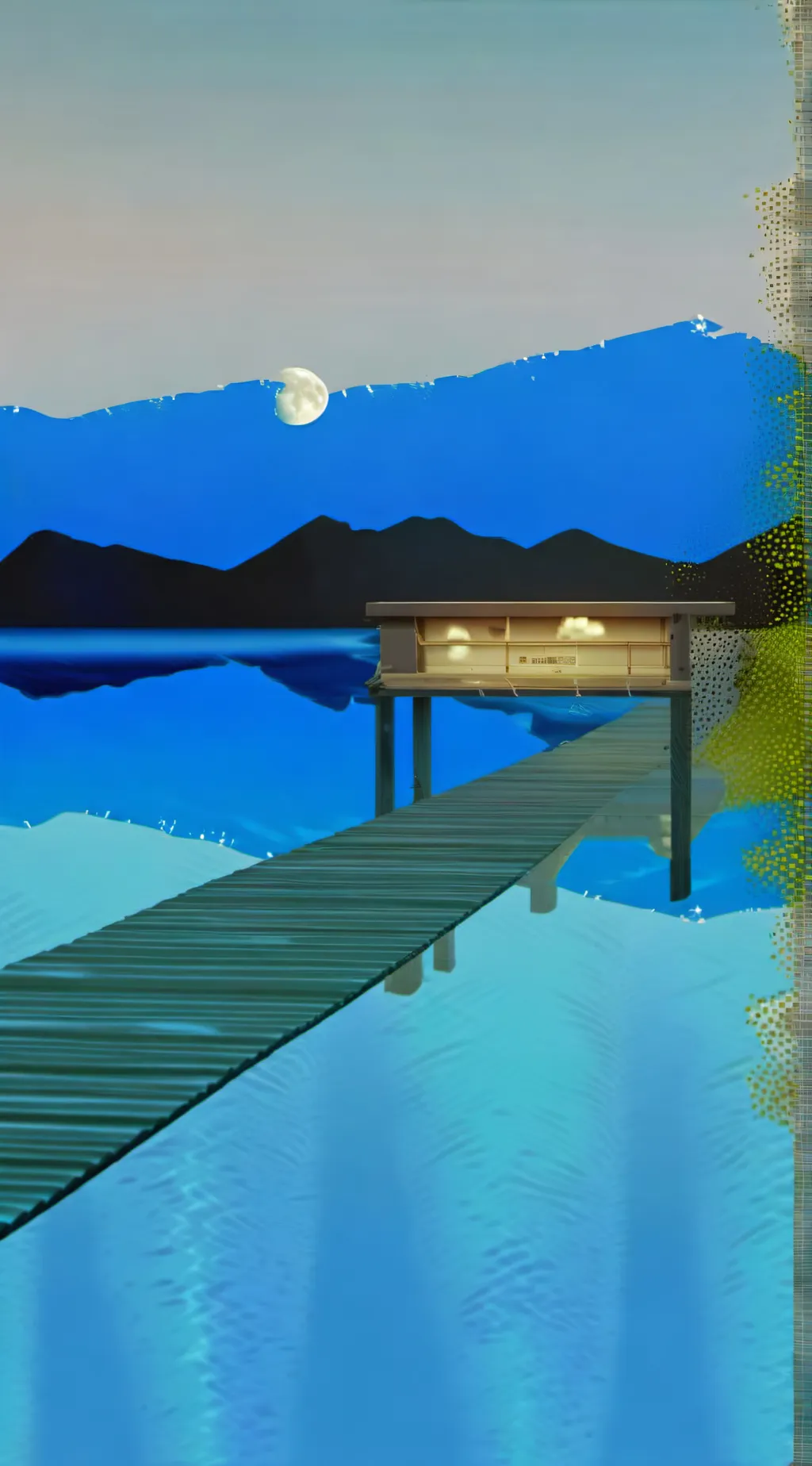 ai character: dandy  background