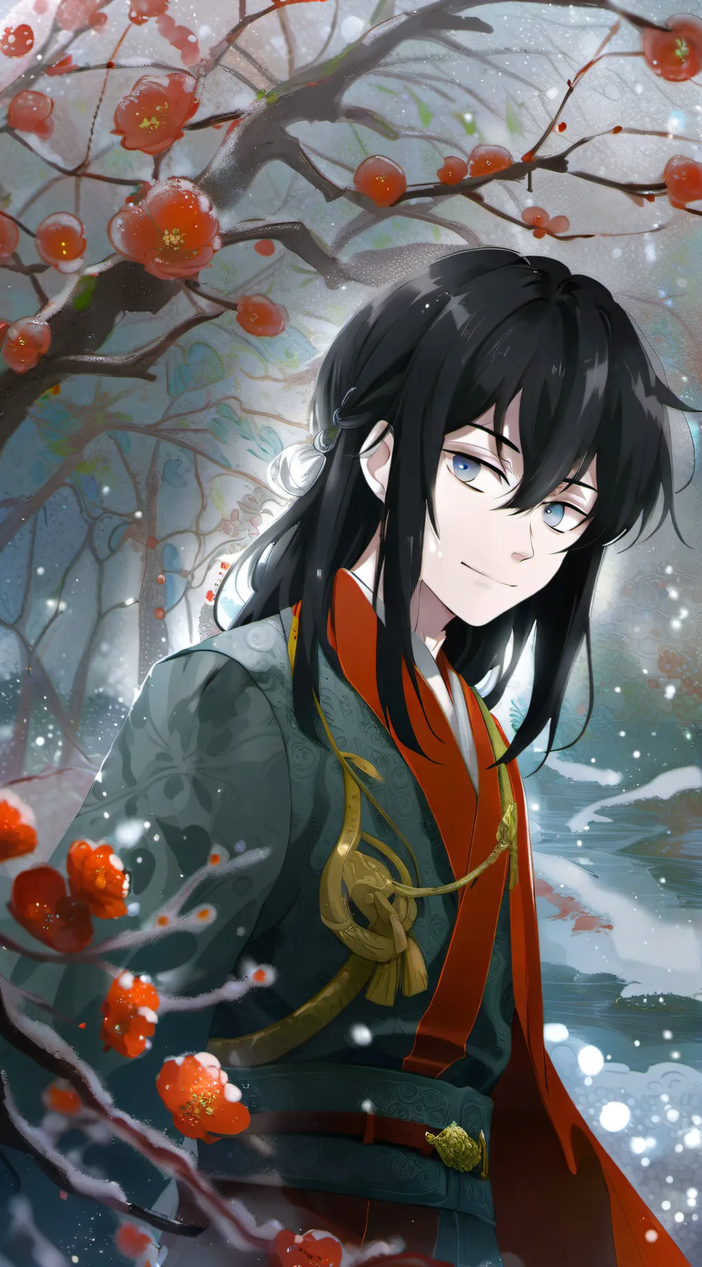 ai character: muichiro  background