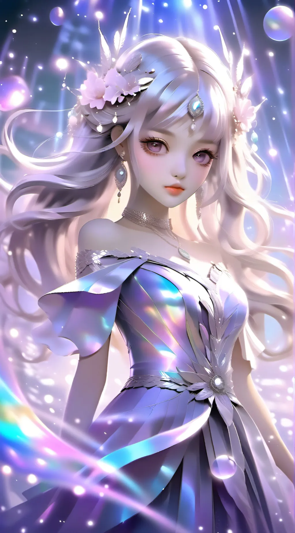 ai character: moonight  background