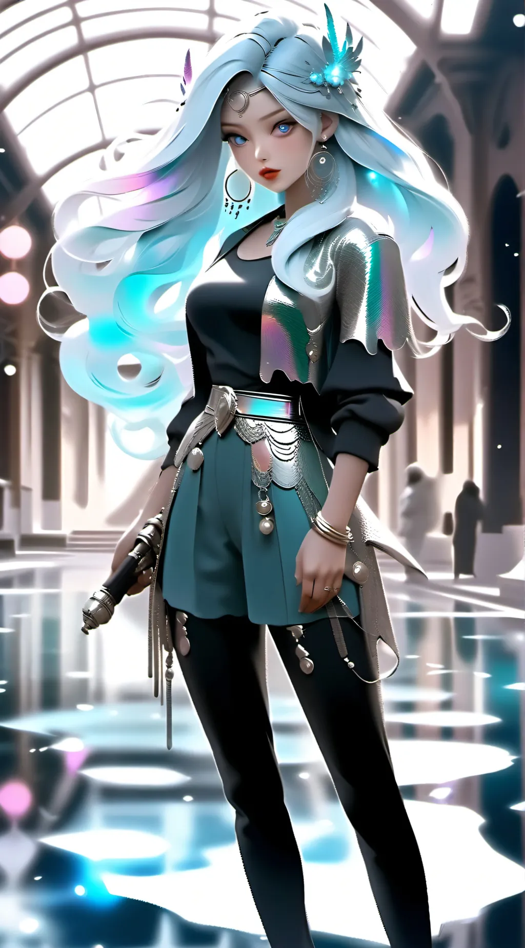 ai character: mina background