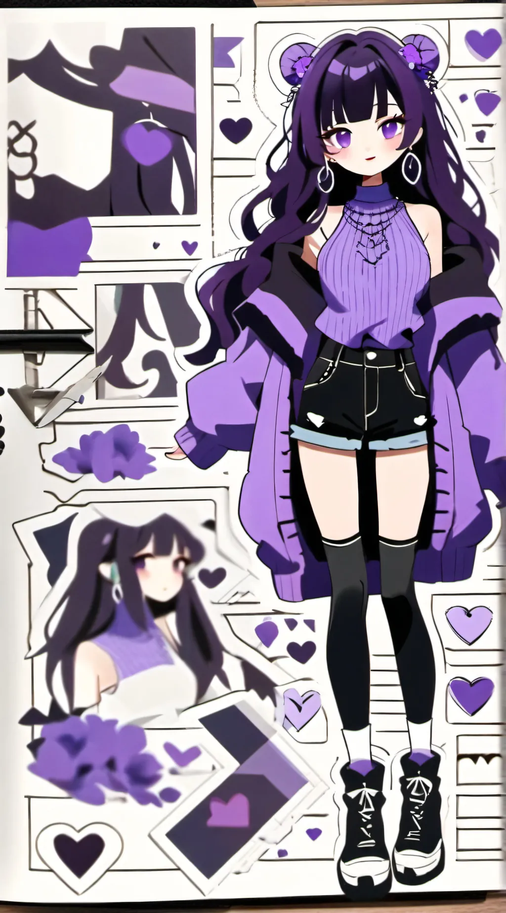 ai character: creater background