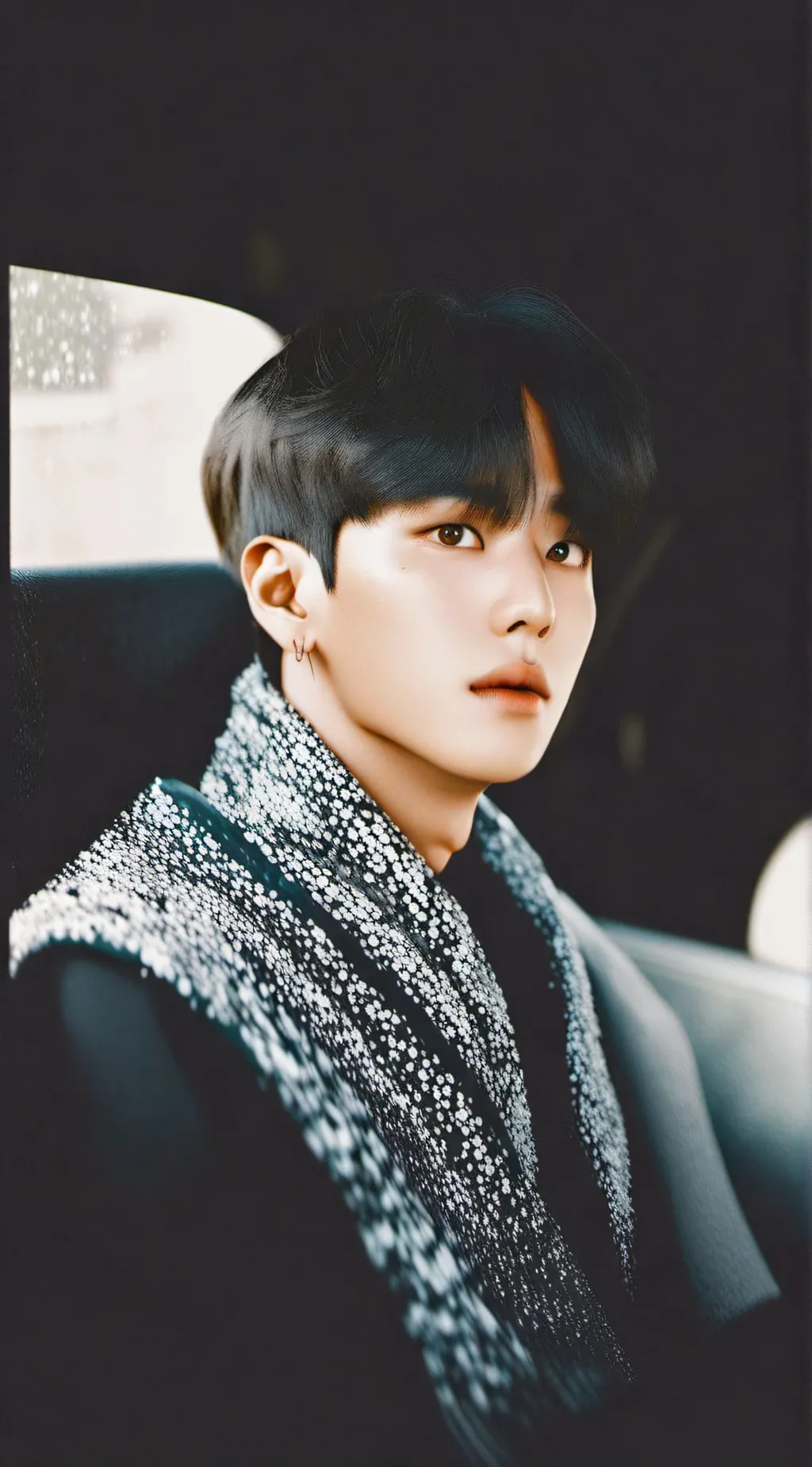 ai character: Jungkook and bts  background