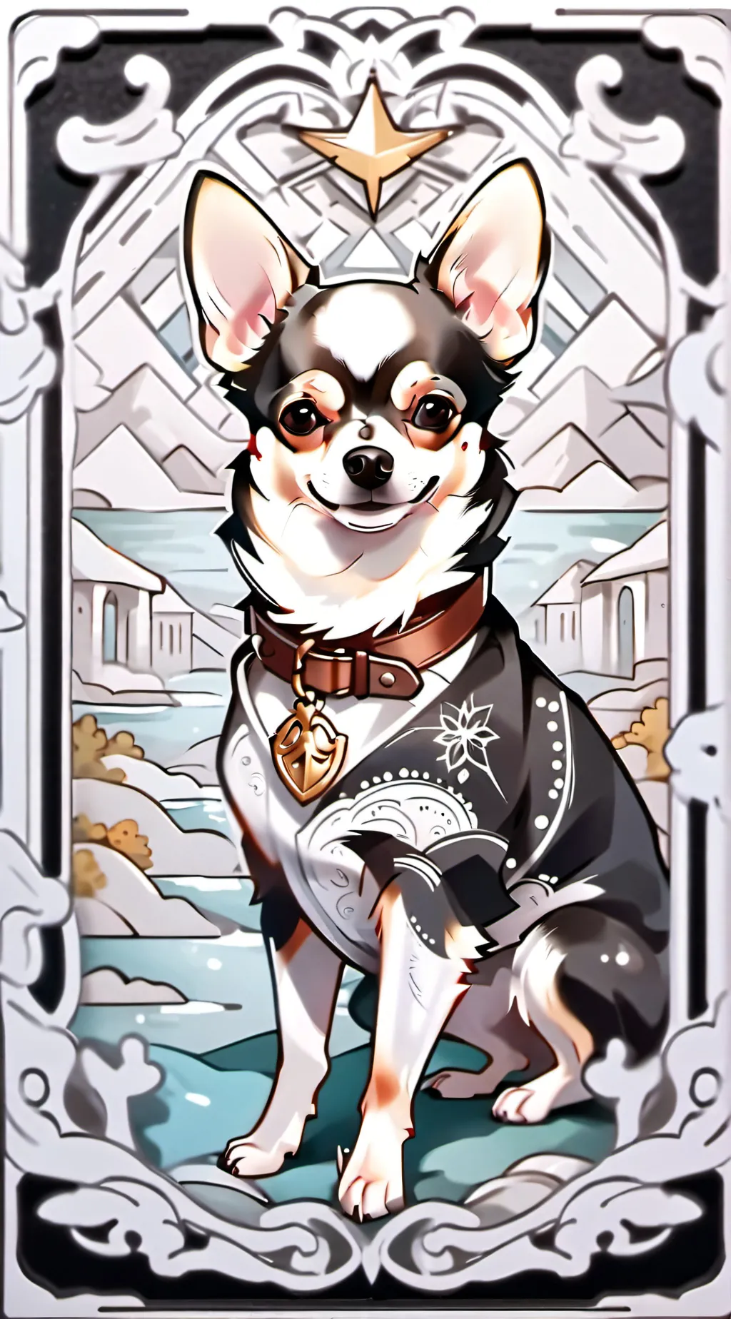 ai character: Chihuahua background