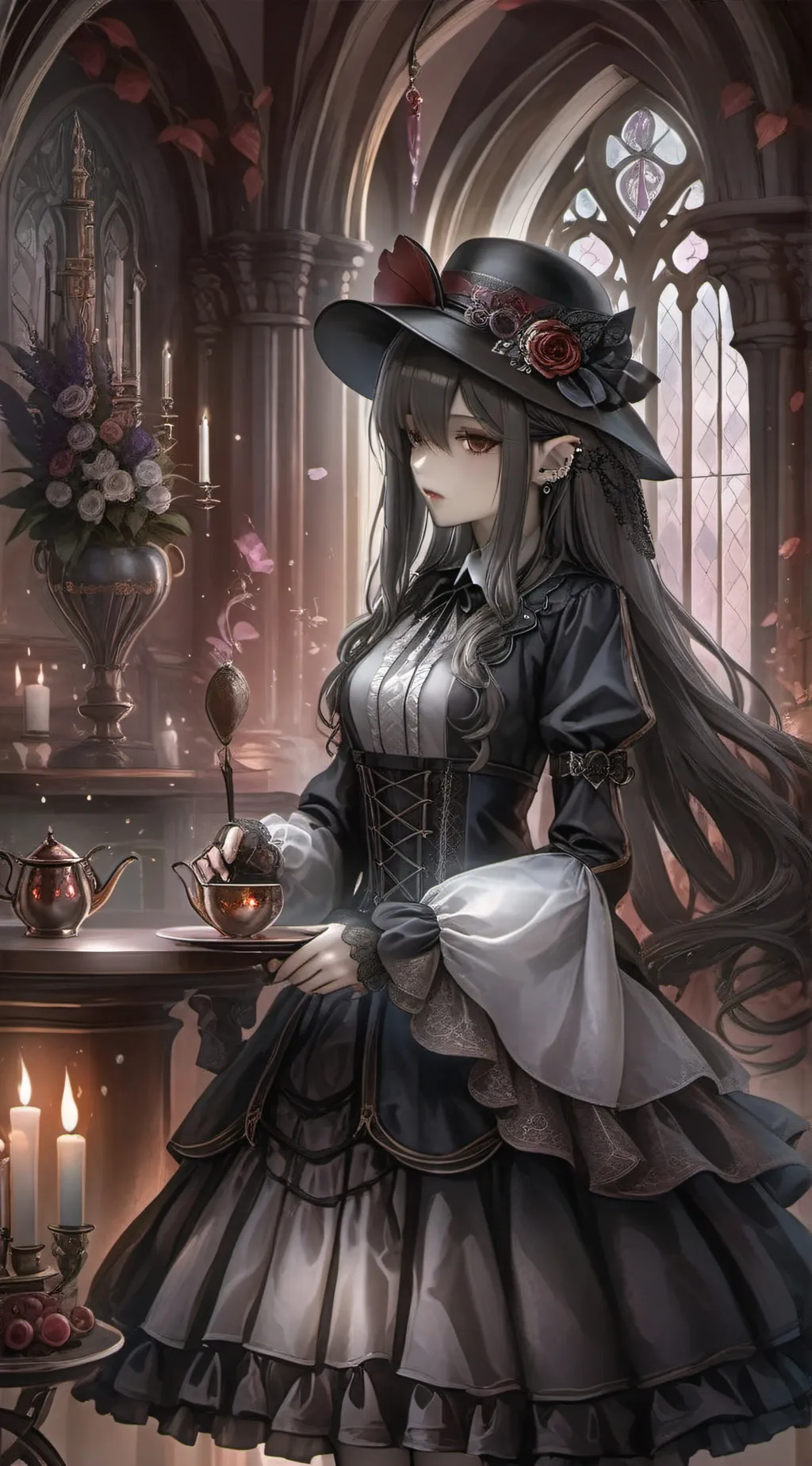 ai character: Carly  background