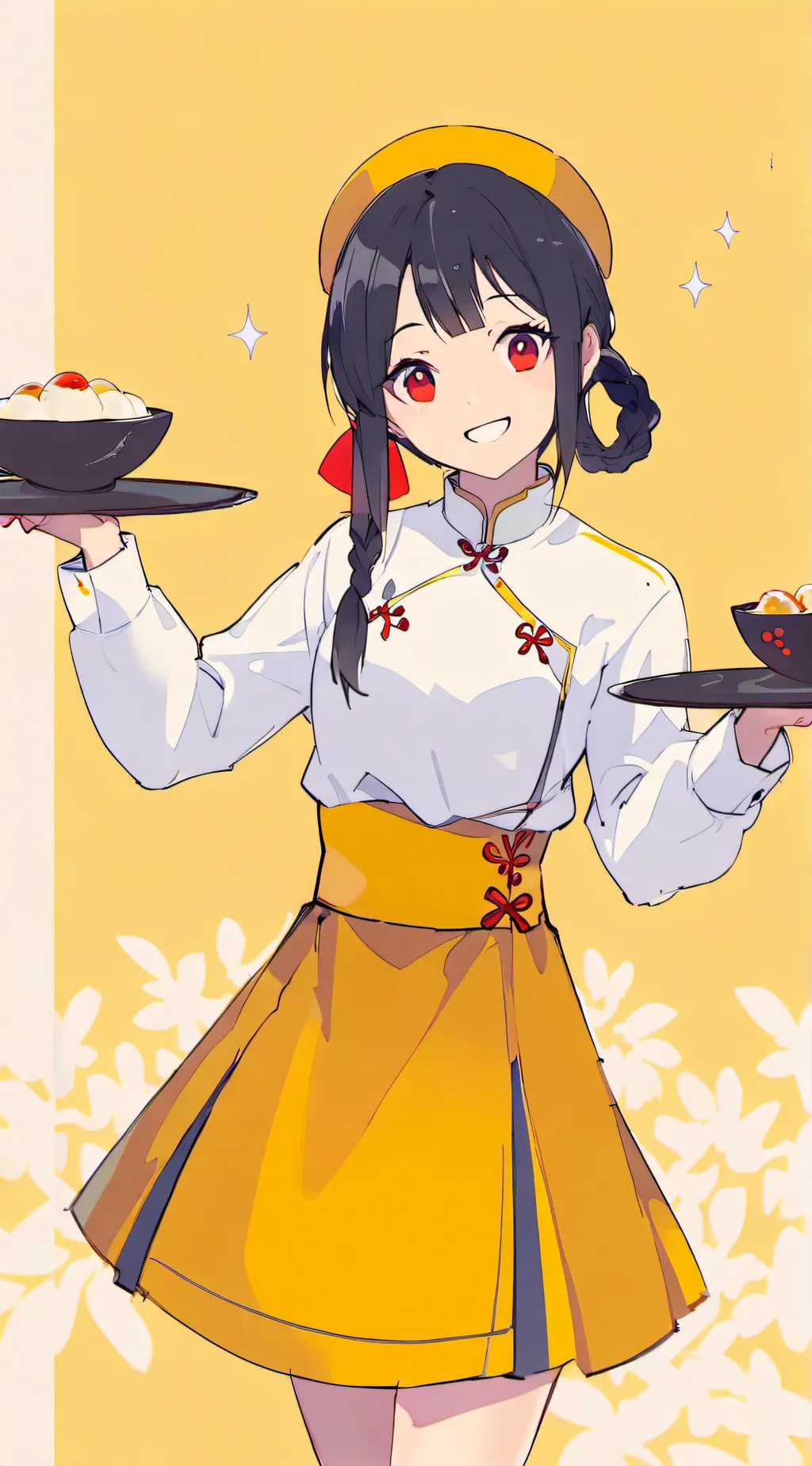 ai character: Bai Hua background