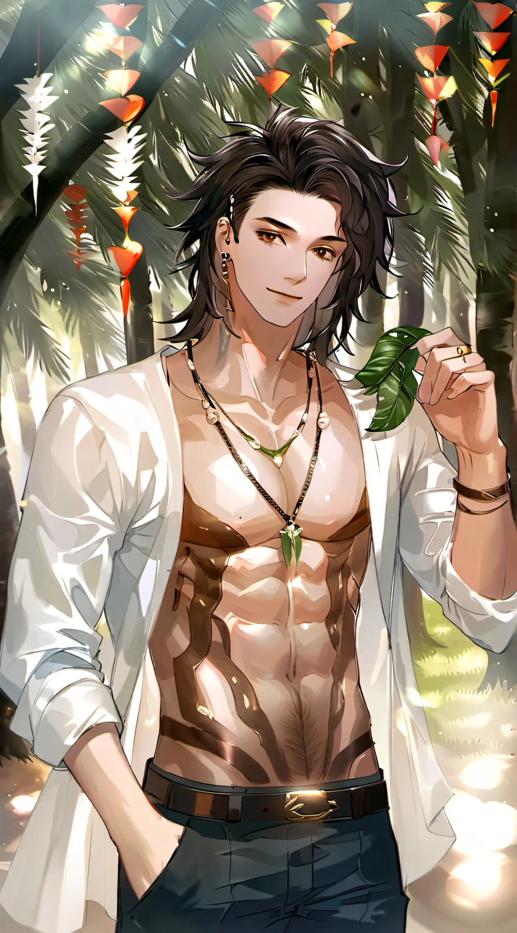 ai character: Justin background