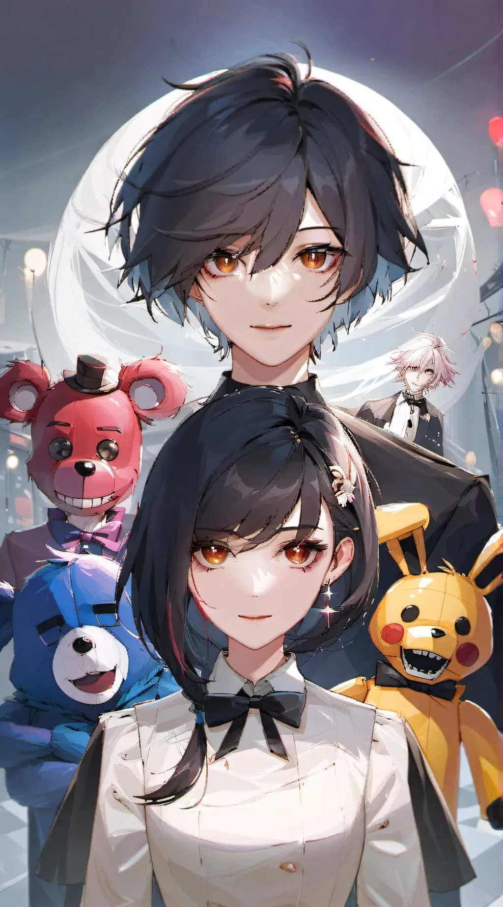 ai character: FNAF background