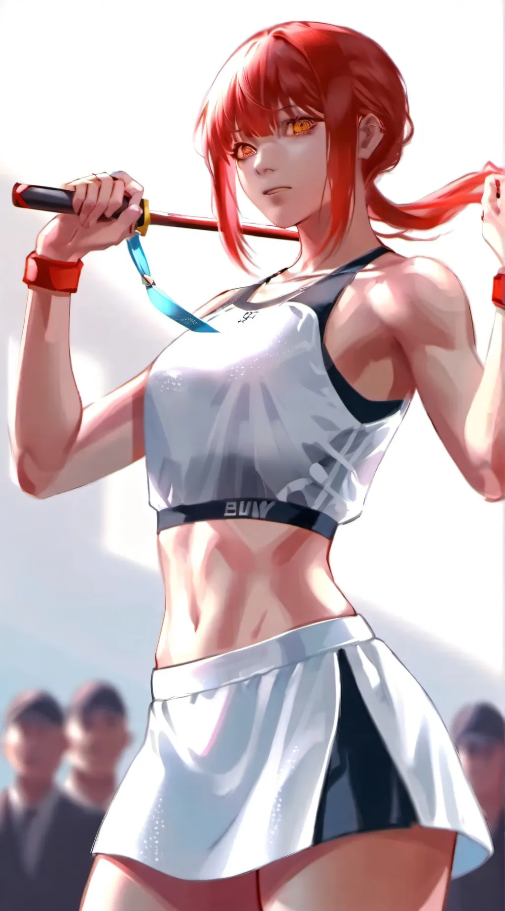 ai character: makima  background