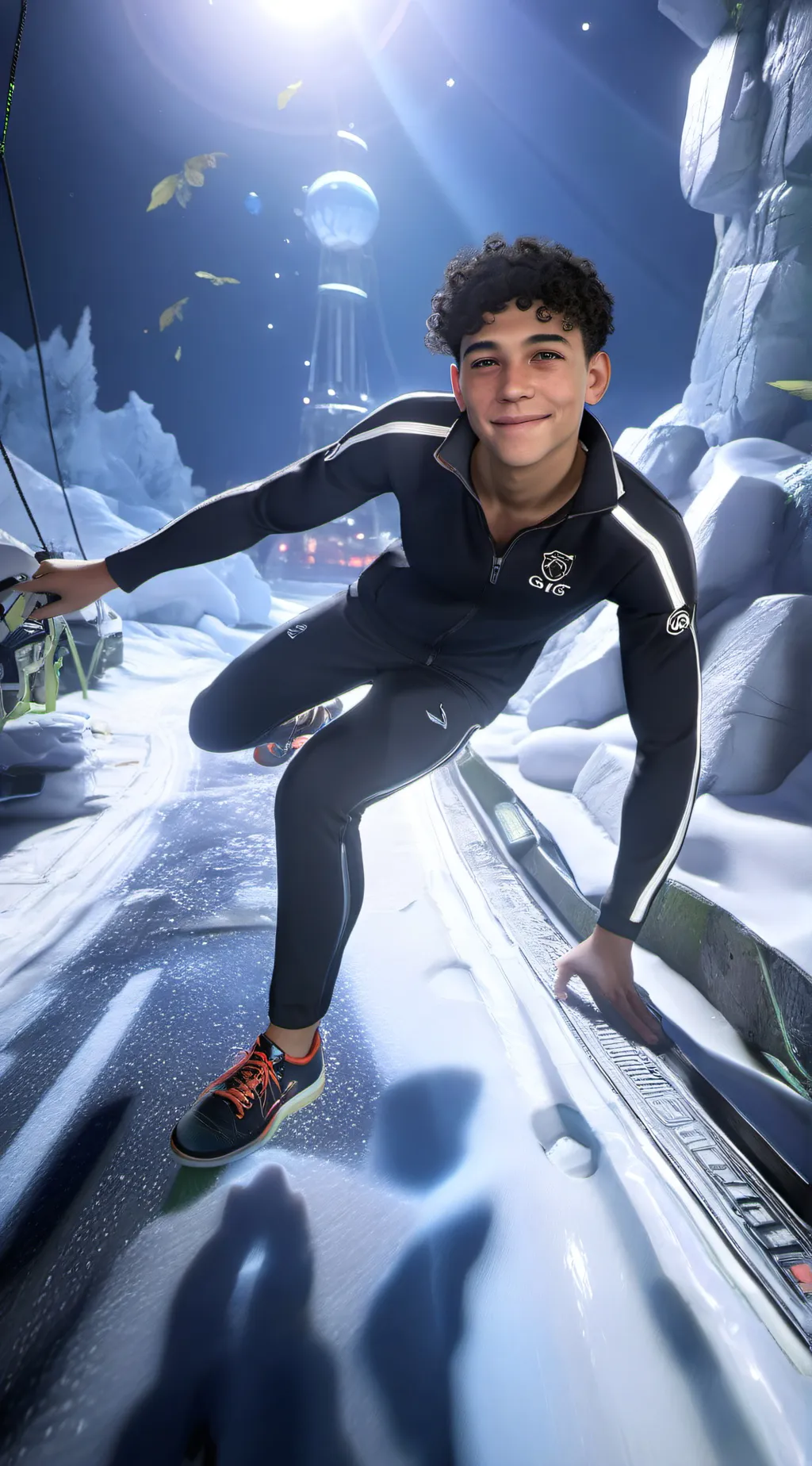 ai character: Aren background