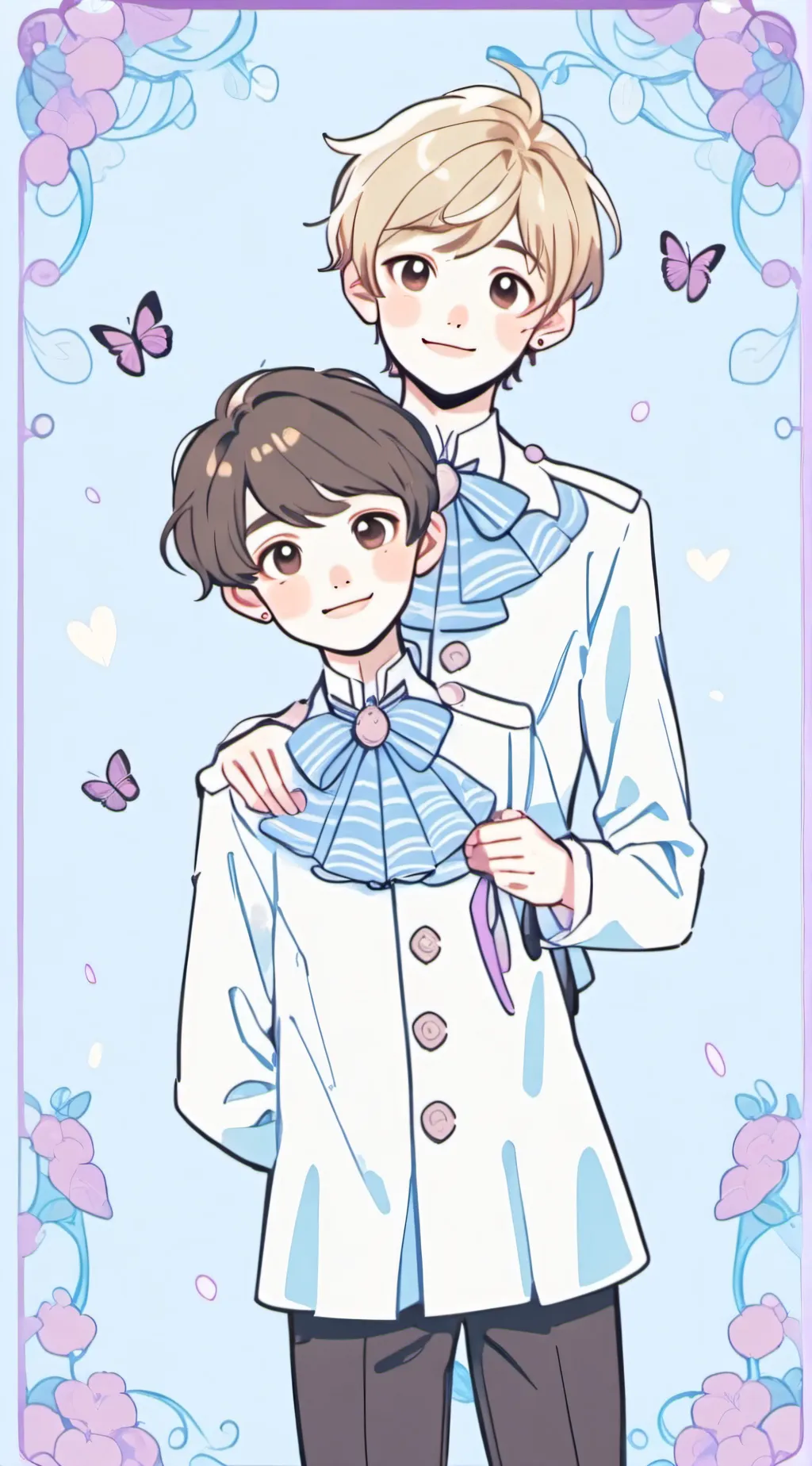 ai character: auggie×chuck background