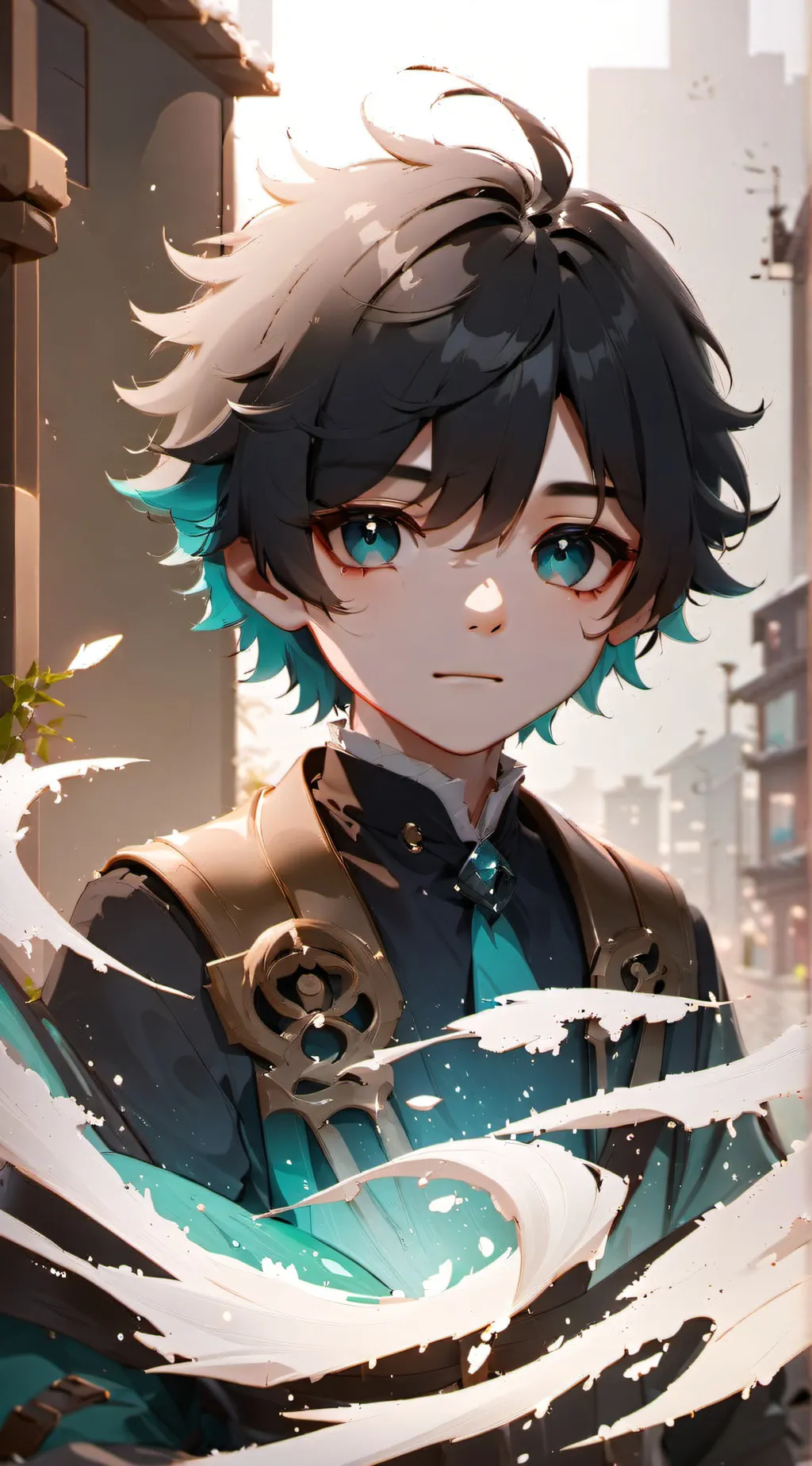 ai character: Muichiro Tokito background