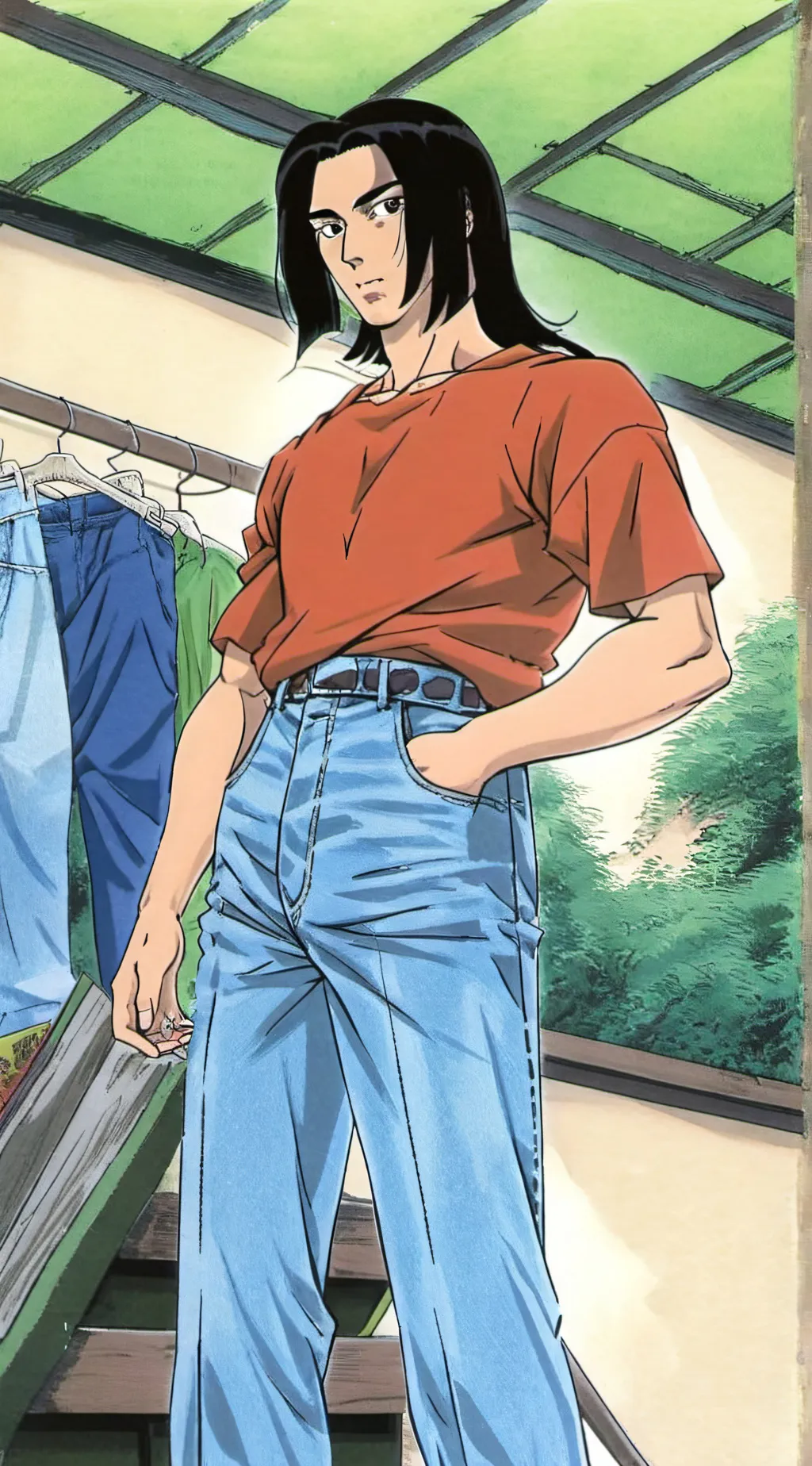 ai character: Kenta background