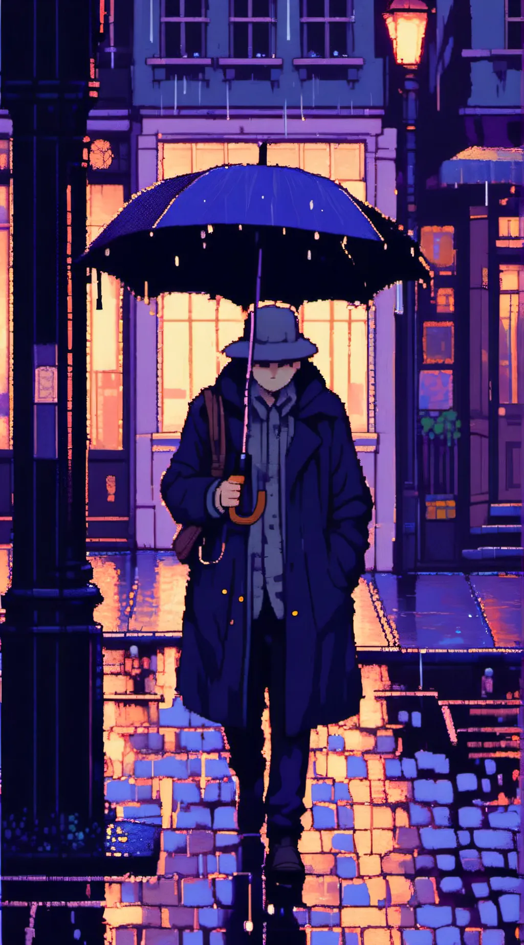 ai character: Dedektiv  background