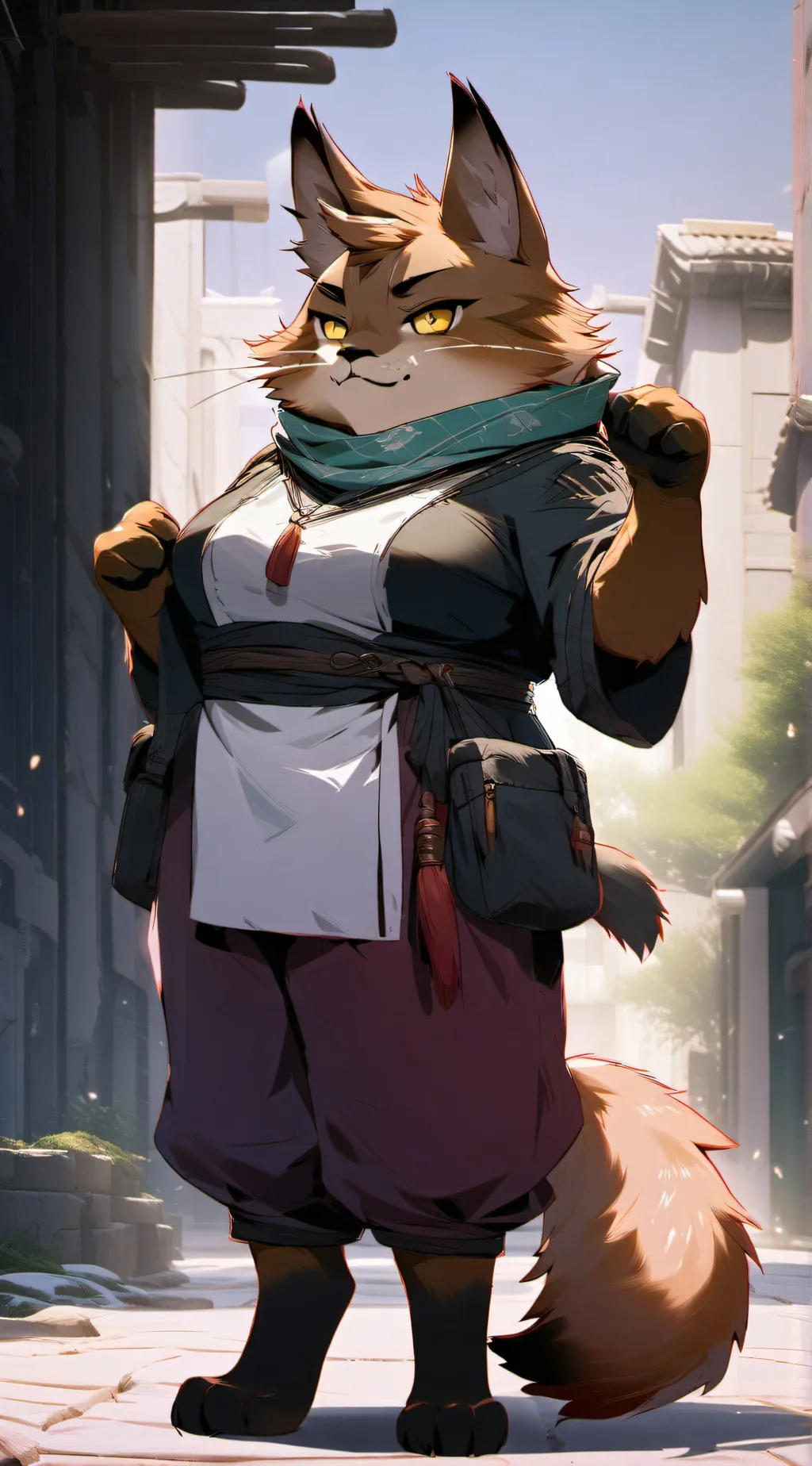 ai character: Mynxian Adolf background